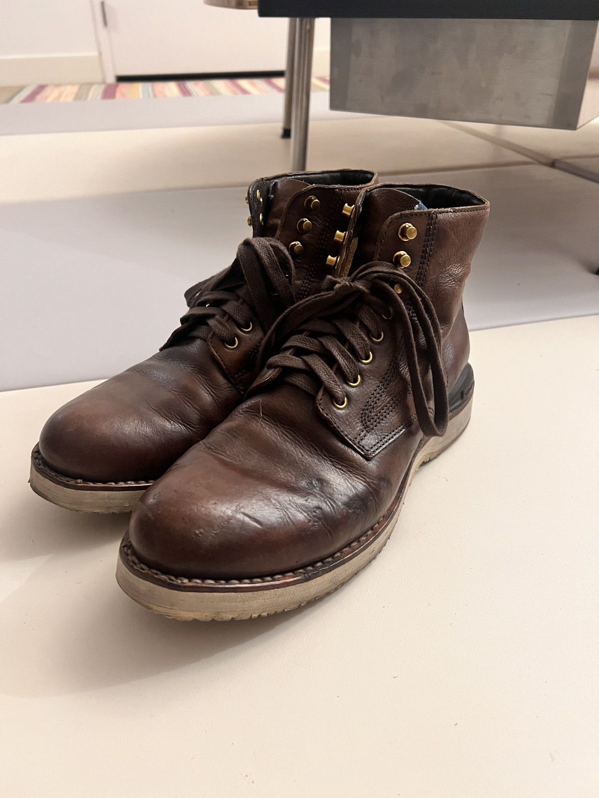 Visvim 2017 visvim ict virgil boots mud dyed Size US 10 / EU 43 - 2 Thumbnail