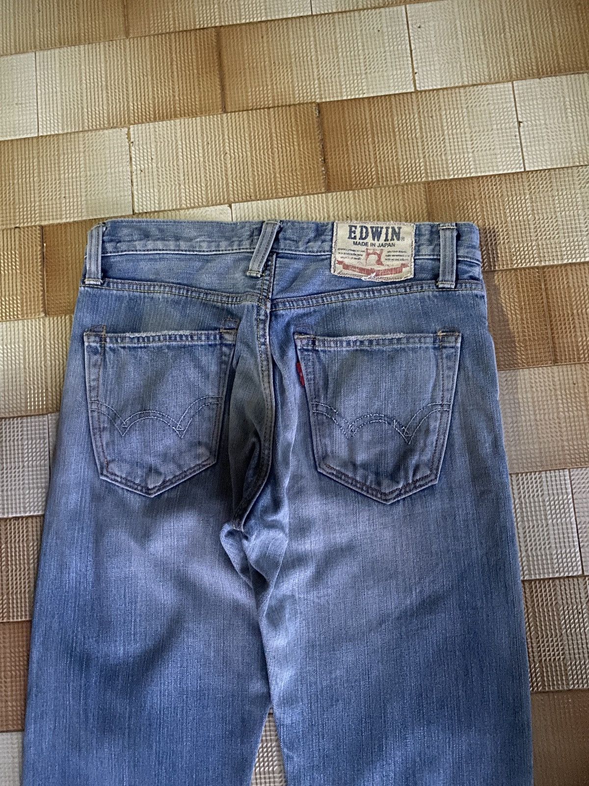 Edwin × PPFM Vintage edwin 503 regular straight denim Size US 29 - 11 Thumbnail