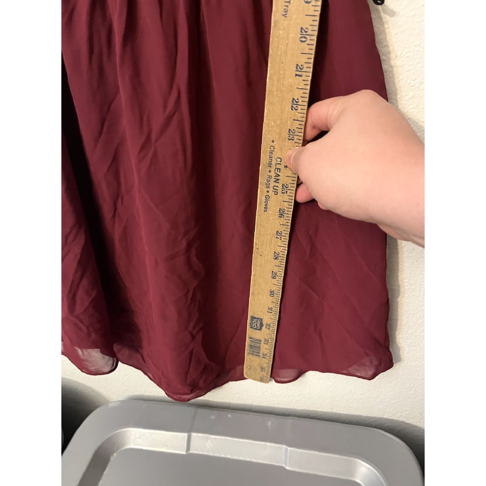 Guess GUESS Burgundy Sleeveless Mini Dress Women Small Cocktail Party Dress Size S Size S / US 4 / IT 40 - 5 Thumbnail