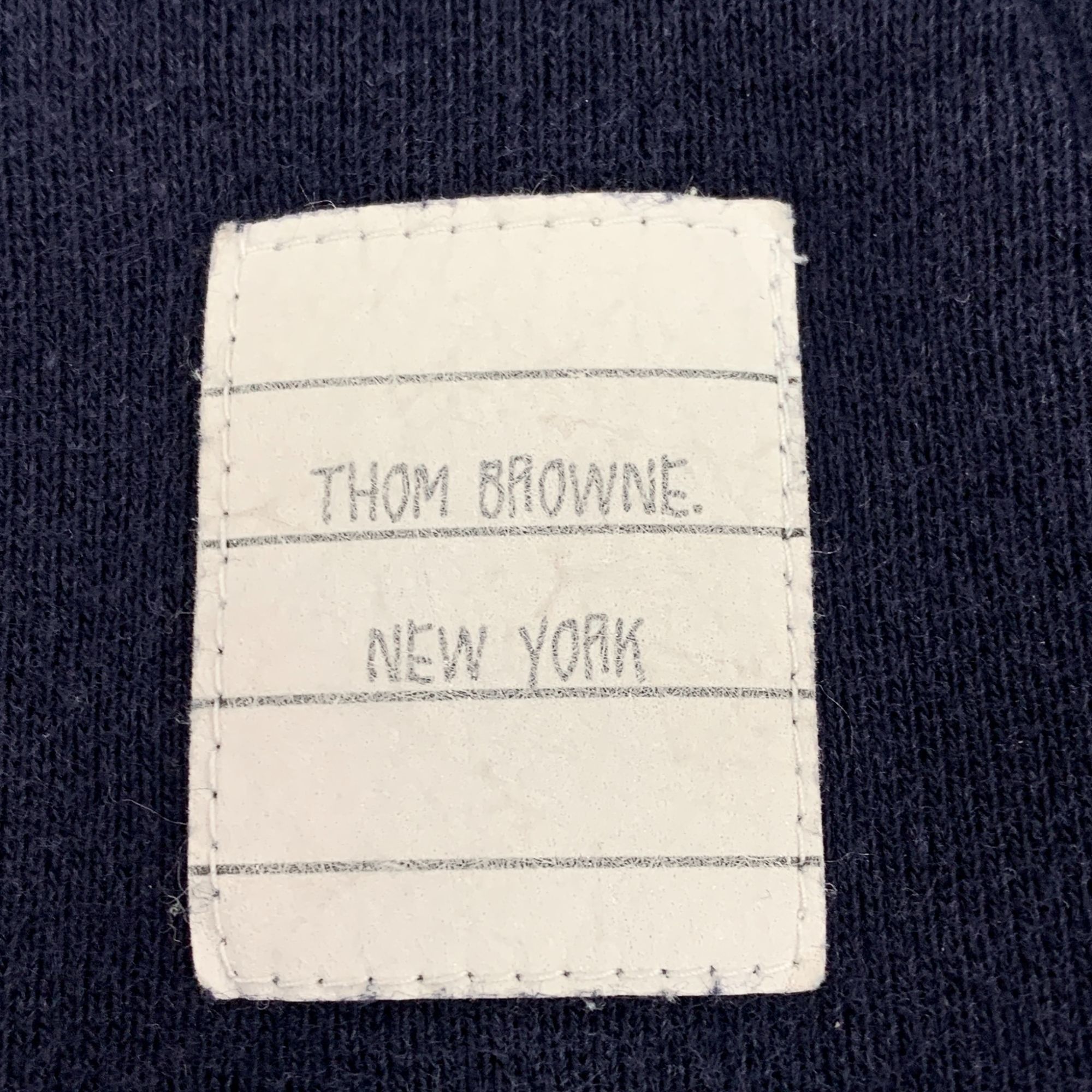 Thom Browne Thom Browne Navy Four-Bar Hooded Zip Jacket Size 40 M Cotton Size M / US 6-8 / IT 42-44 - 5 Thumbnail