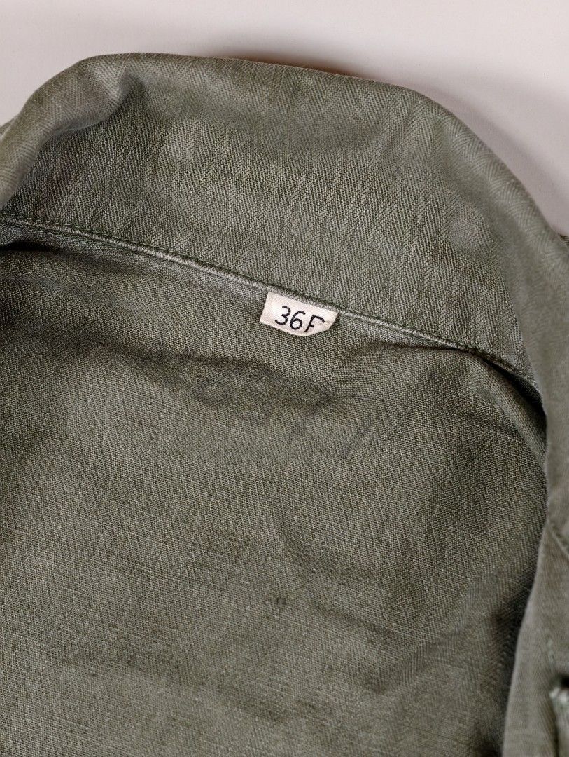 Vintage True Vintage Rare 1940s 2nd Edition P-43 HBT Jacket Size US L / EU 52-54 / 3 - 5 Thumbnail