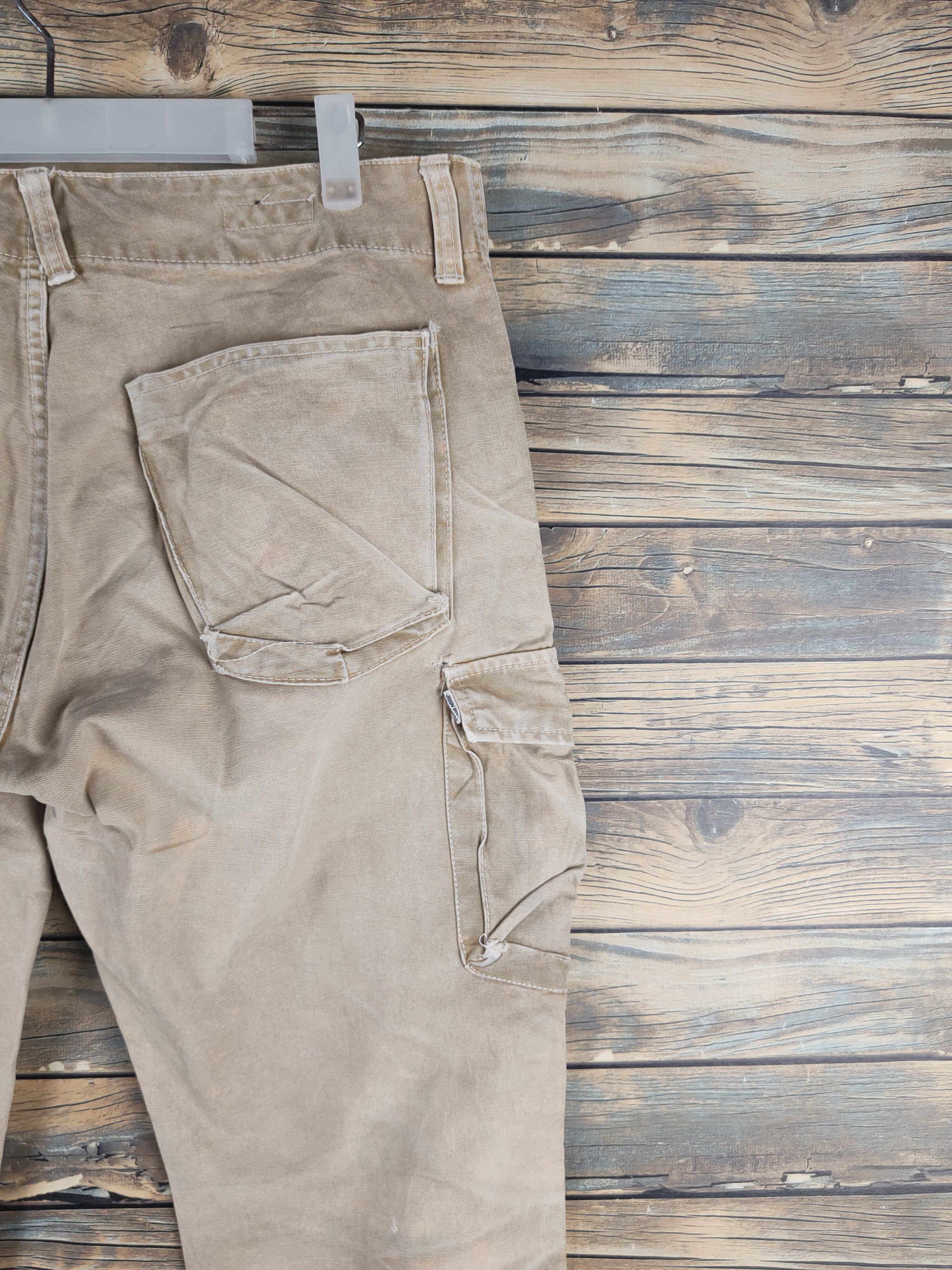 Johnbull DL Johnbull Beige Multipocket Casual Pants #46-242T Size US 34 / EU 50 - 11 Thumbnail