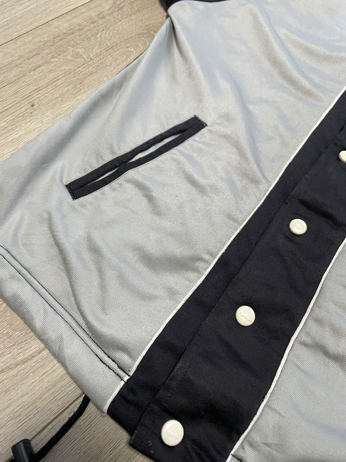 Kappa Vintage 90s Kappa Bottom T Shirt Big Logo Tee Stripes Y2K Size US L / EU 52-54 / 3 - 5 Thumbnail