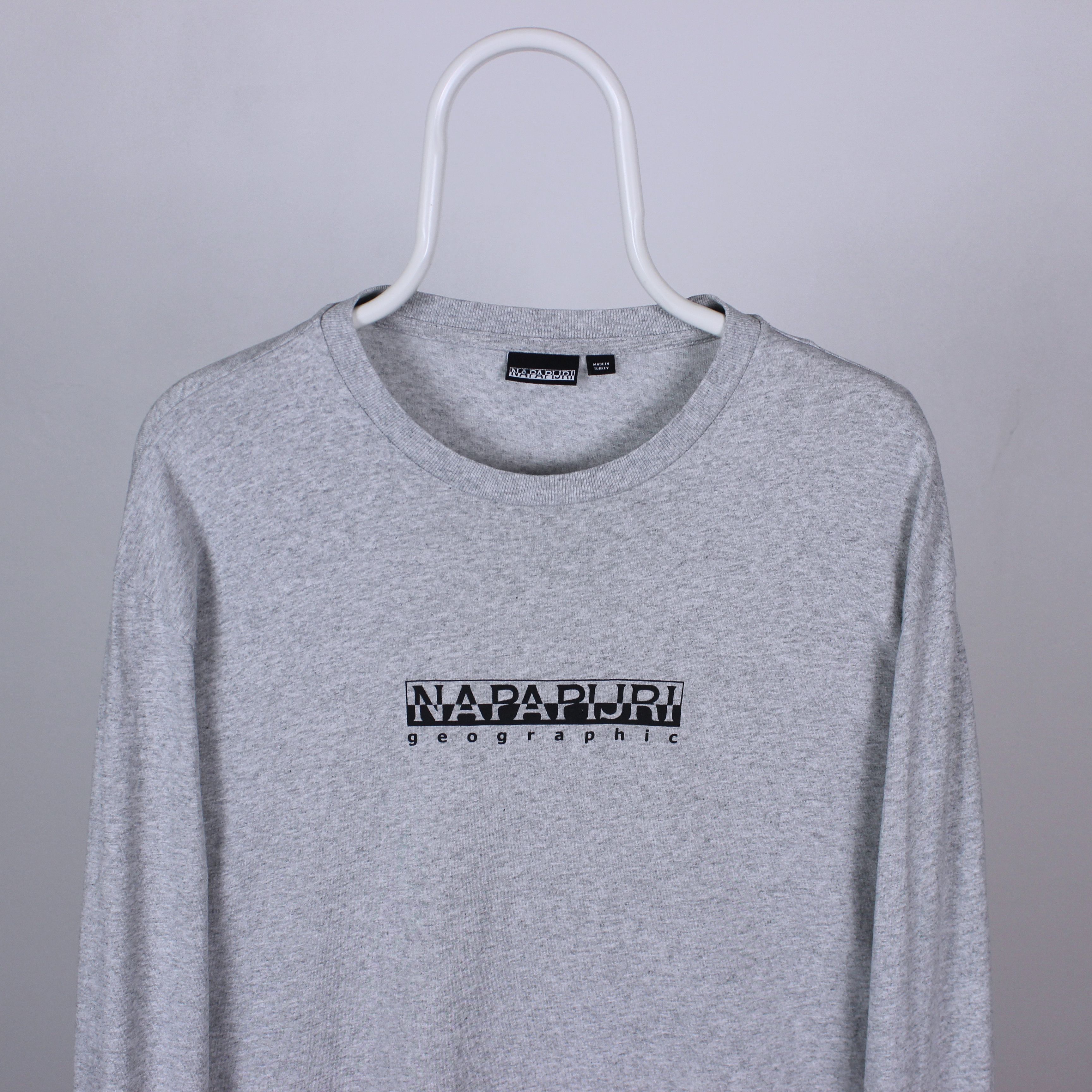 Napapijri Napapijri long sleeve men cotton S gray Size US S / EU 44-46 / 1 - 7 Thumbnail