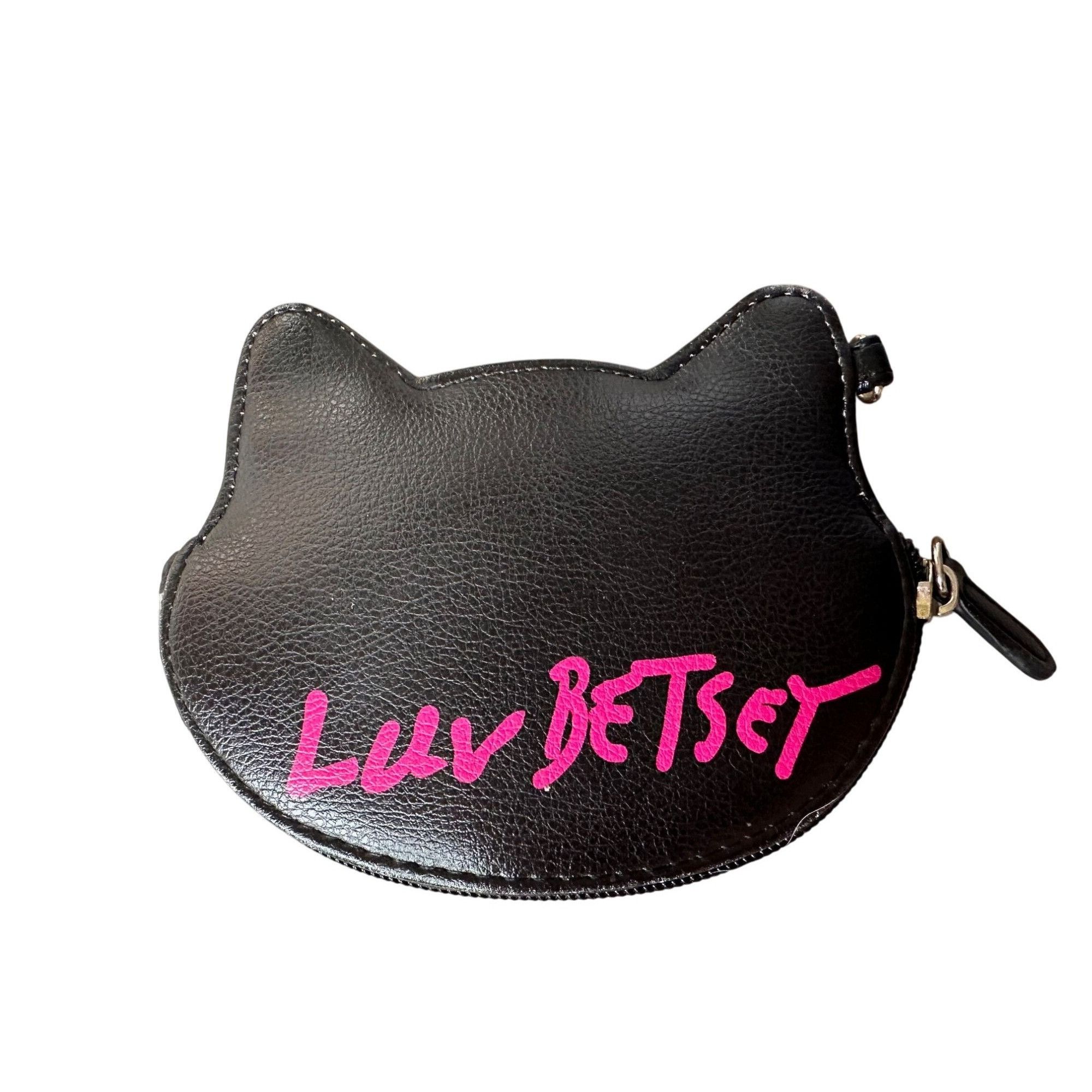 Betsey Johnson LUV BETSEY By Betsey Johnson Black and White Cat Purse/Wrist Size ONE SIZE - 3 Thumbnail