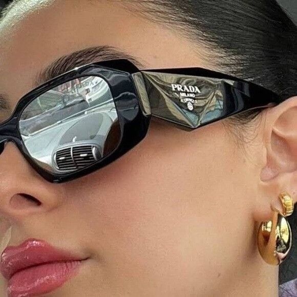 Prada NEW PRADA PR17WS 1AB2B0 SUNGLASSES PRADA SPR 17W EYEWEAR Size ONE SIZE - 4 Thumbnail