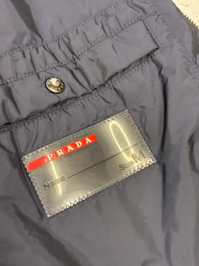 Prada SS2016 Prada Navy Nylon Hooded Windbreaker Jacket Size US M / EU 48-50 / 2 - 11 Thumbnail