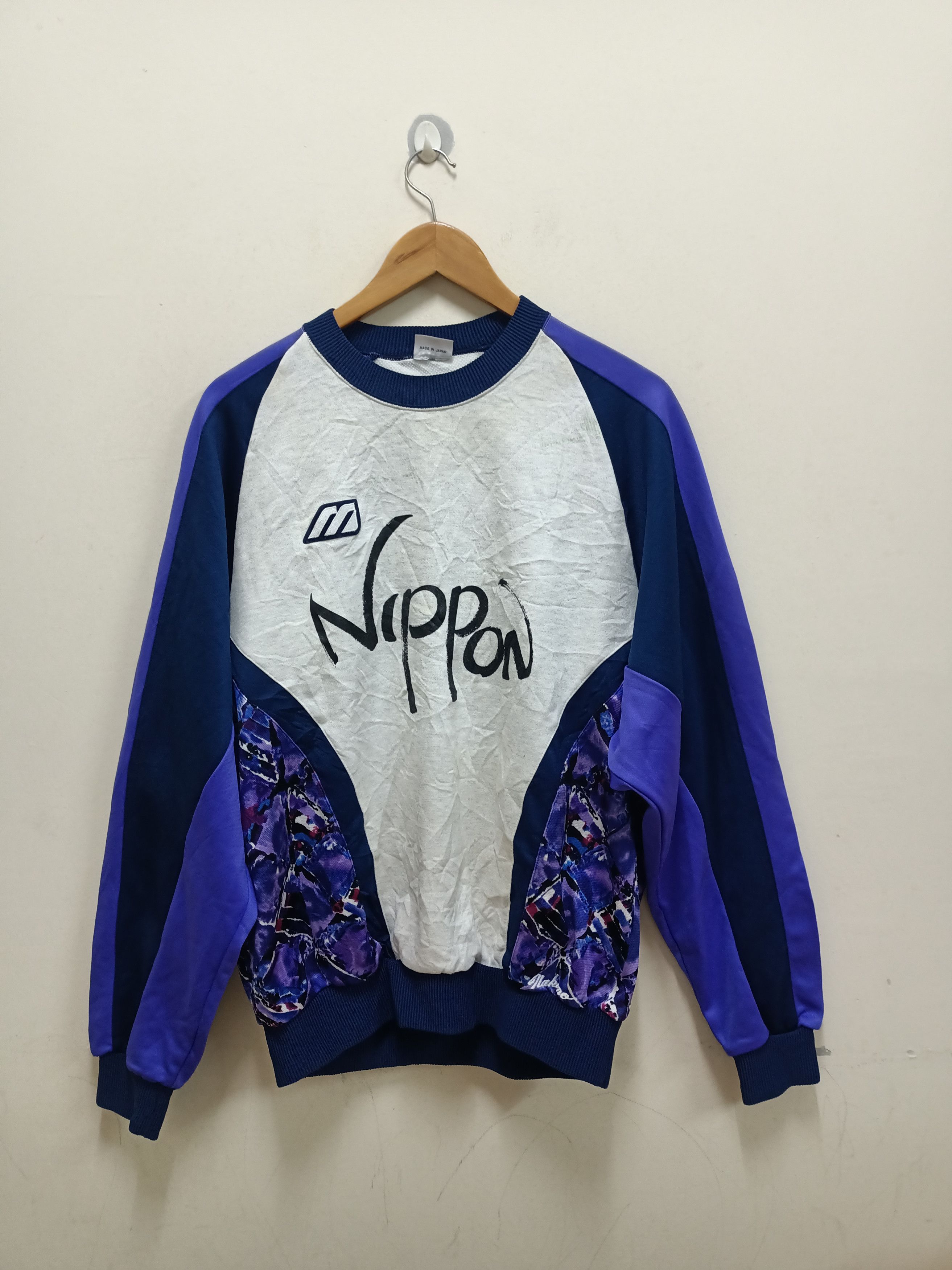 Japanese Brand Vintage Mizuno Nippon sweatshirt Size US XL / EU 56 / 4 - 1 Thumbnail