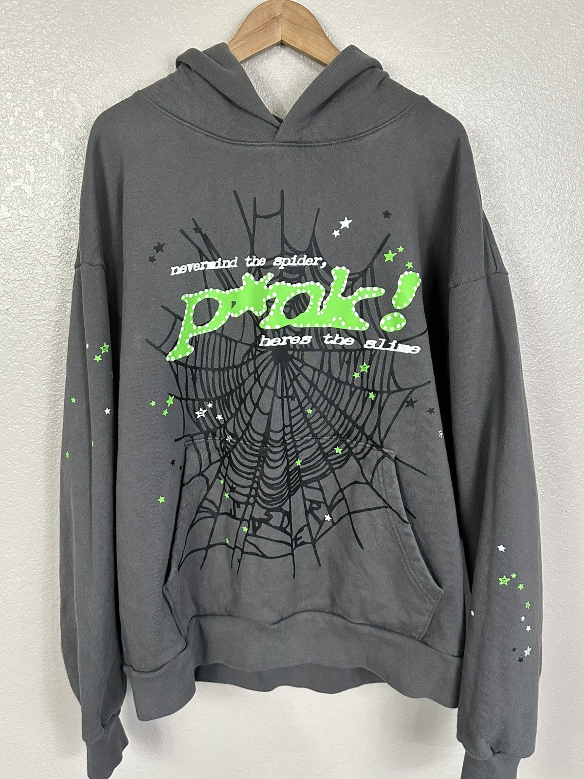 Sp5der Sp5der Punk V2 Hoodie Slate Size XXL Size US XXL / EU 58 / 5 - 2 Thumbnail