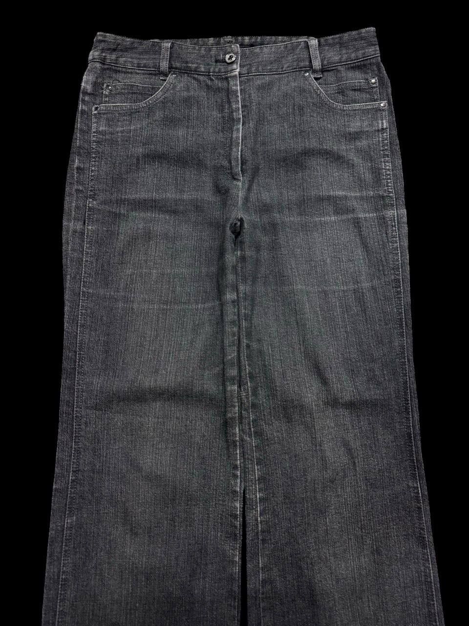 Other BAGGY FLARE Leilian Mudwash Bushpants Sick Distressed Jean Size US 29 - 3 Thumbnail
