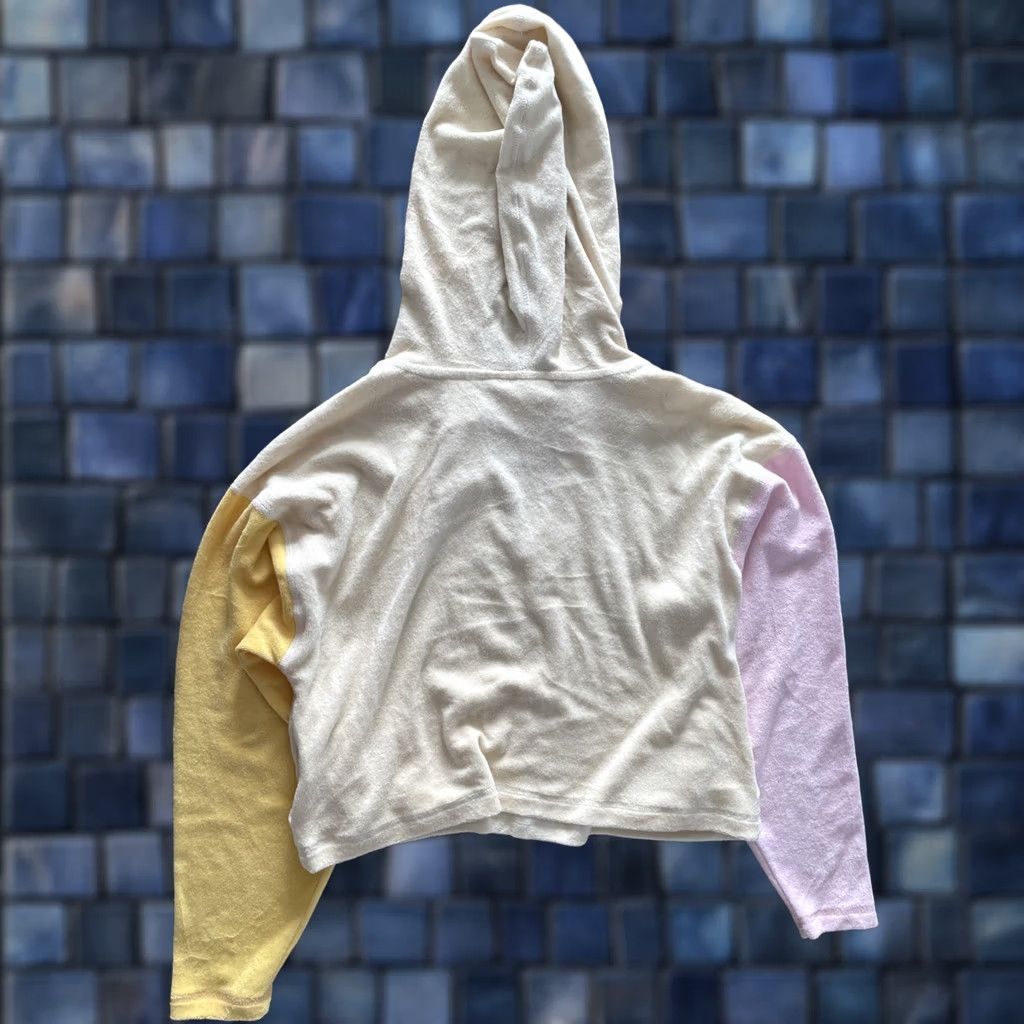 Vintage Electric & Rose Hacienda Hoodie Womens XS Tie Dye Cropped Terry Cotton Pullover Size S / US 4 / IT 40 - 1 Thumbnail