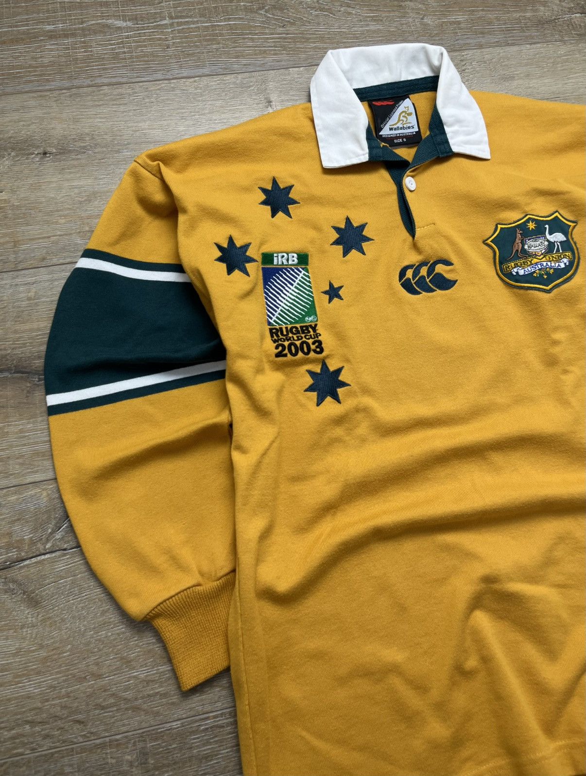 Canterbury of New Zealand VTG CANTERBURY WALLABIES AUSTRALIA 2003 RUGBY LONG SLEEVE Size US S / EU 44-46 / 1 - 4 Thumbnail