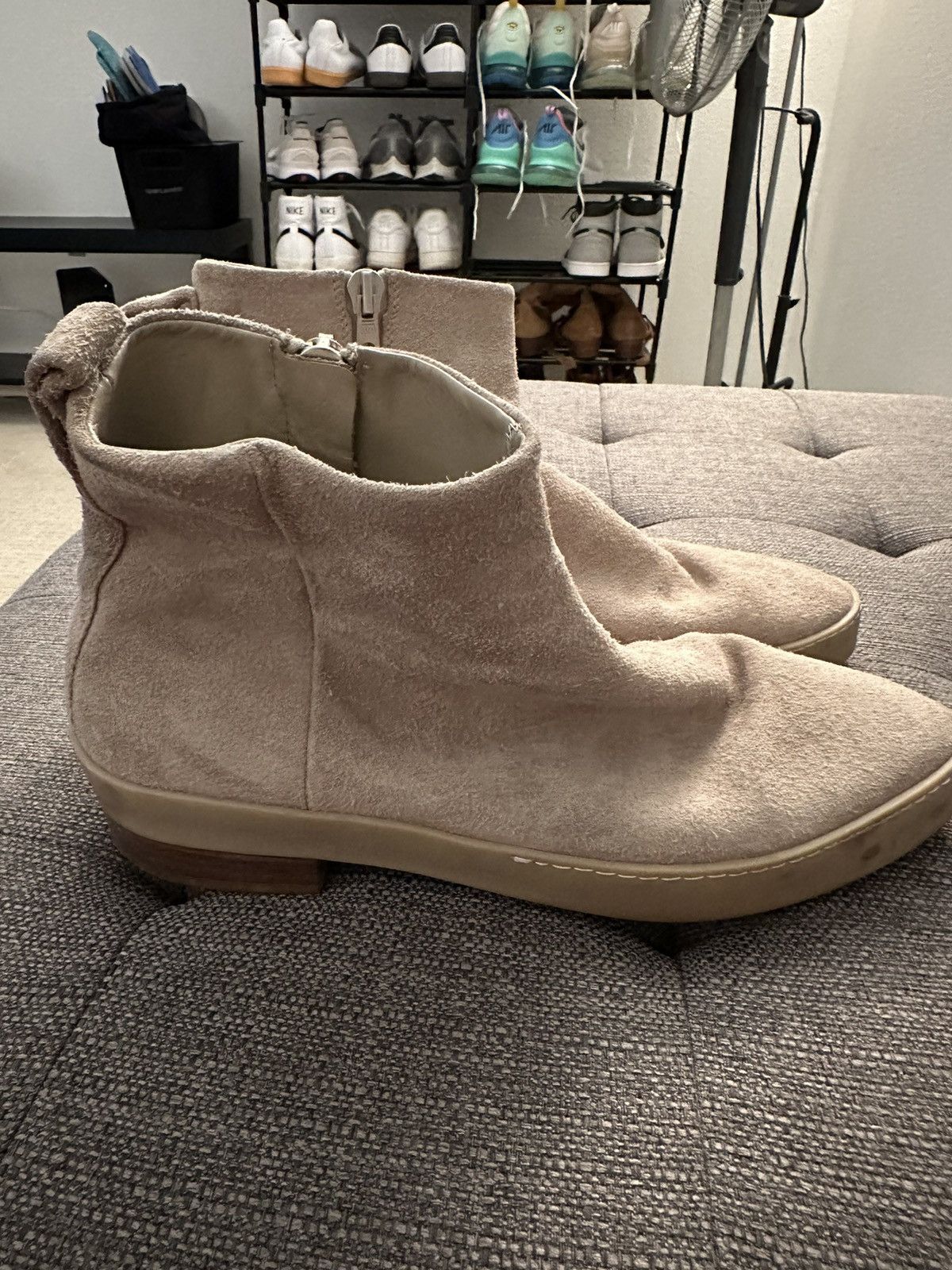 Fear of God Fear of God Santa Fe Chelsea Zip Up Suede Boot Size US 10 / EU 43 - 1 Thumbnail