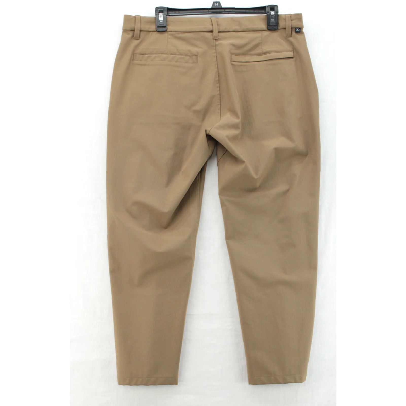Vintage 7 Diamonds Infinity Chino Pants Mens 36x26 Dark Tan Brown Performance Slim Fit Size US 36 / EU 52 - 5 Thumbnail