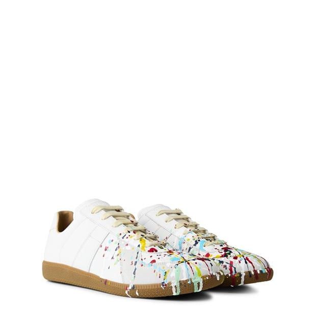 Maison Margiela Paint Replica Sneakers Size US 9 / EU 42 - 3 Thumbnail
