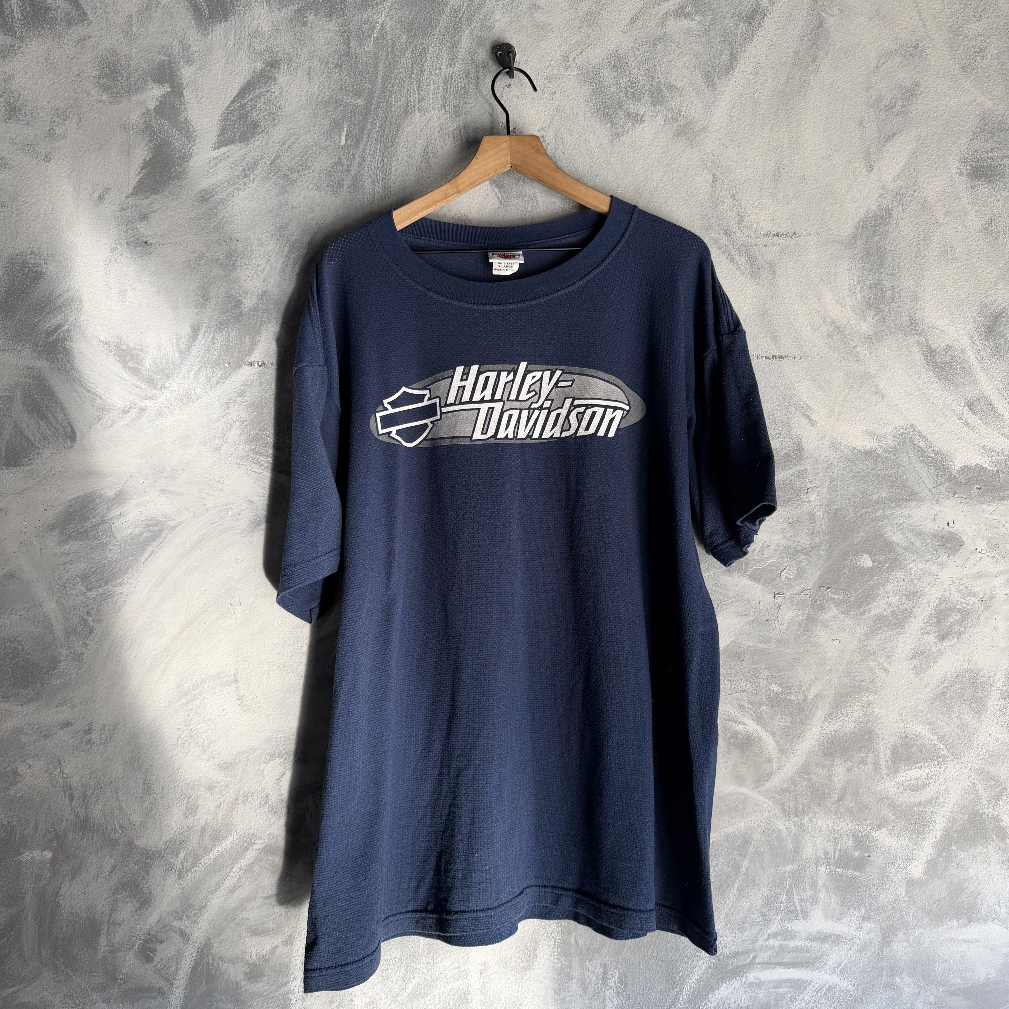 Harley Davidson Harley Davidson T-shirt Two-Sided Sexy Pinup Girl Savannah  G