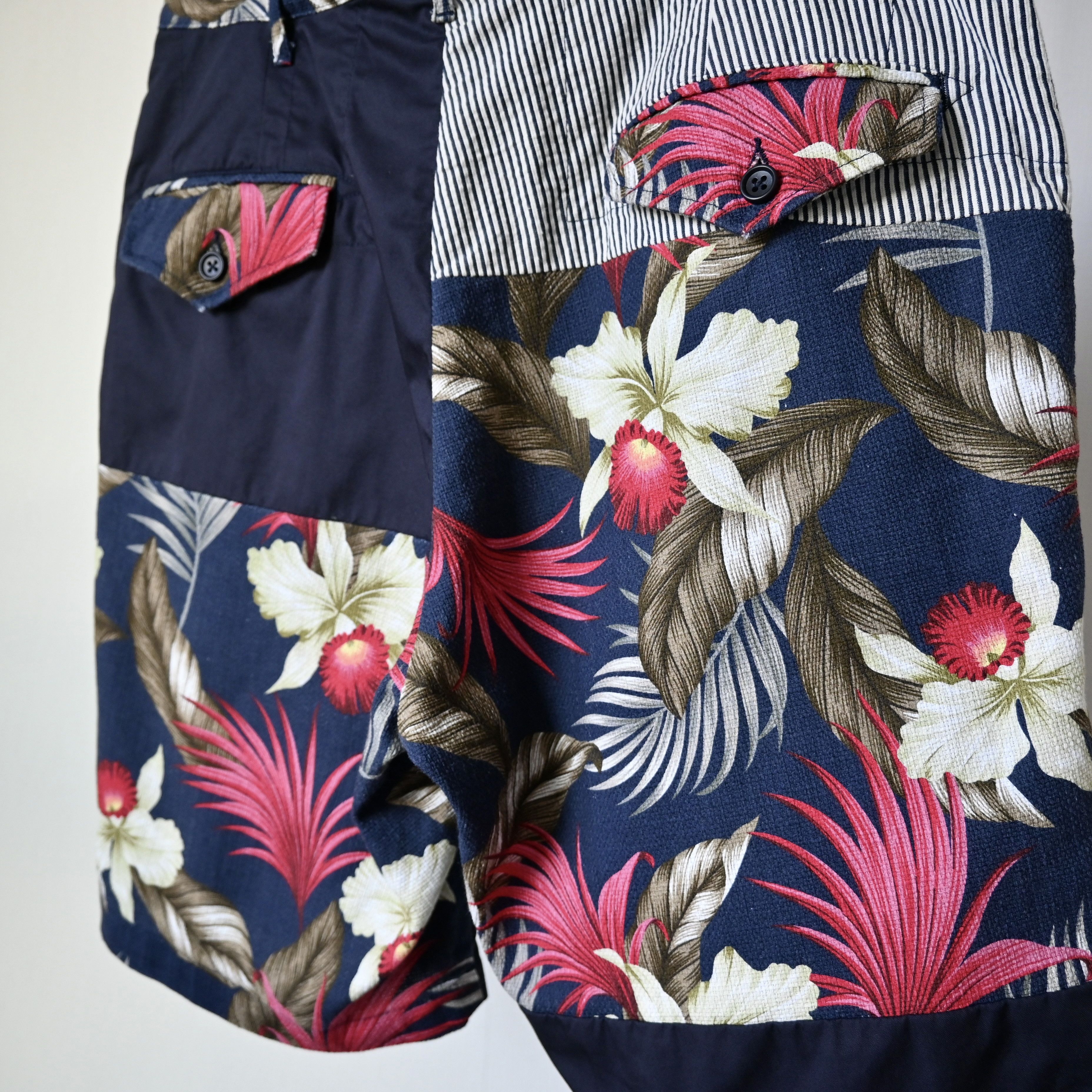 Engineered Garments Engineered Garments "Ghurka Short", Hawaiian patchwork, S Size US 32 / EU 48 - 7 Thumbnail