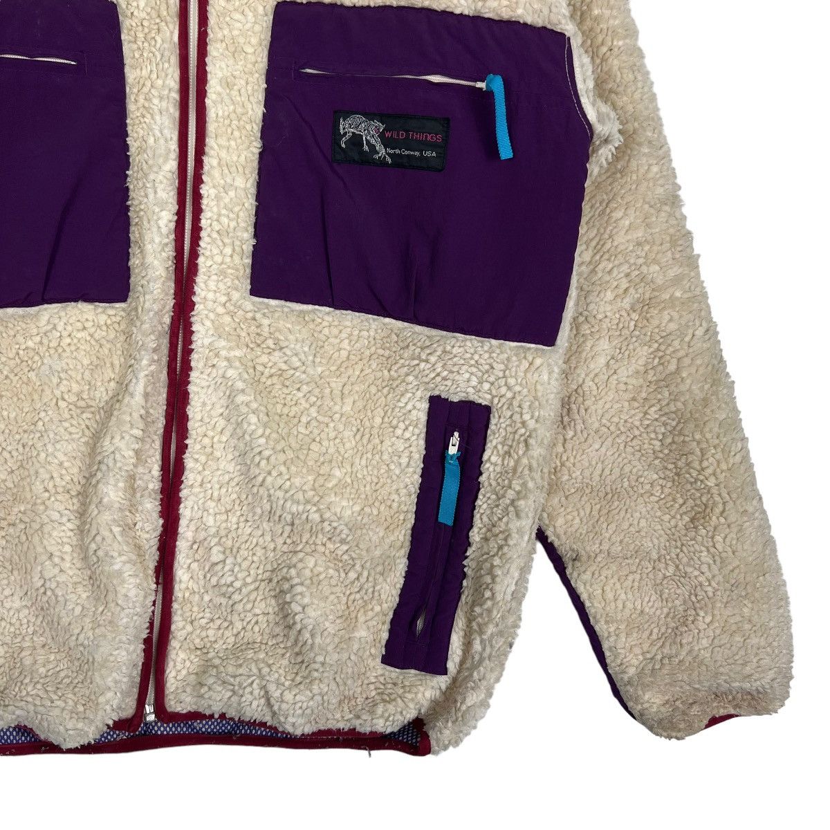 Wild Things 🔥 VINTAGE WILD THING NORTH CONWAY SHERPA FLEECE Size US S / EU 44-46 / 1 - 6 Thumbnail