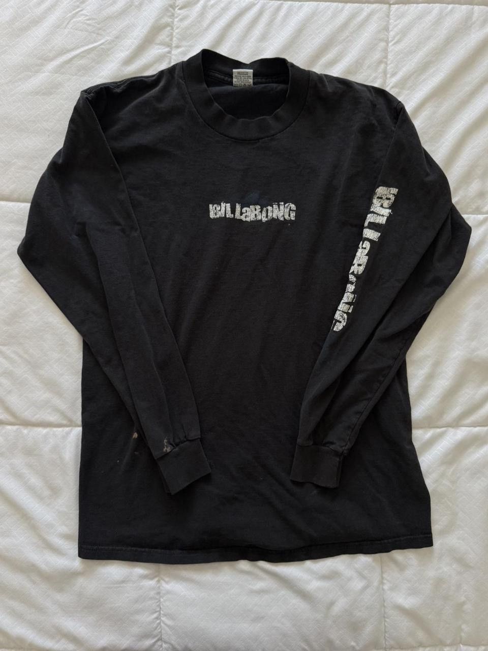 Billabong Vintage Billabong Black Long Sleeve T Shirt Size US M / EU 48-50 / 2 - 1 Thumbnail