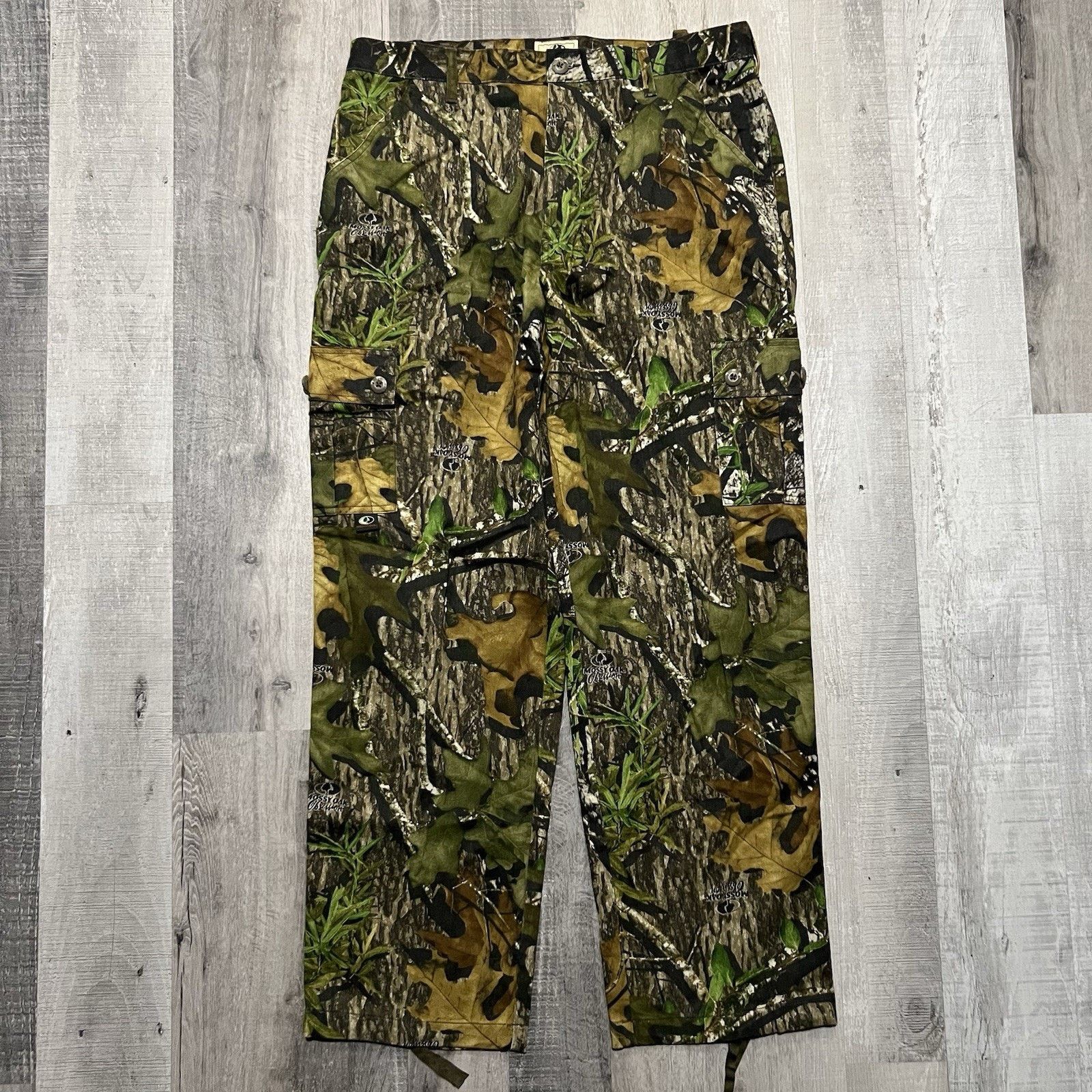Mossy Oaks Mossy Oak Explorer Midweight Camo Hunting Pants L Cargo Camo Size US 39 - 1 Thumbnail