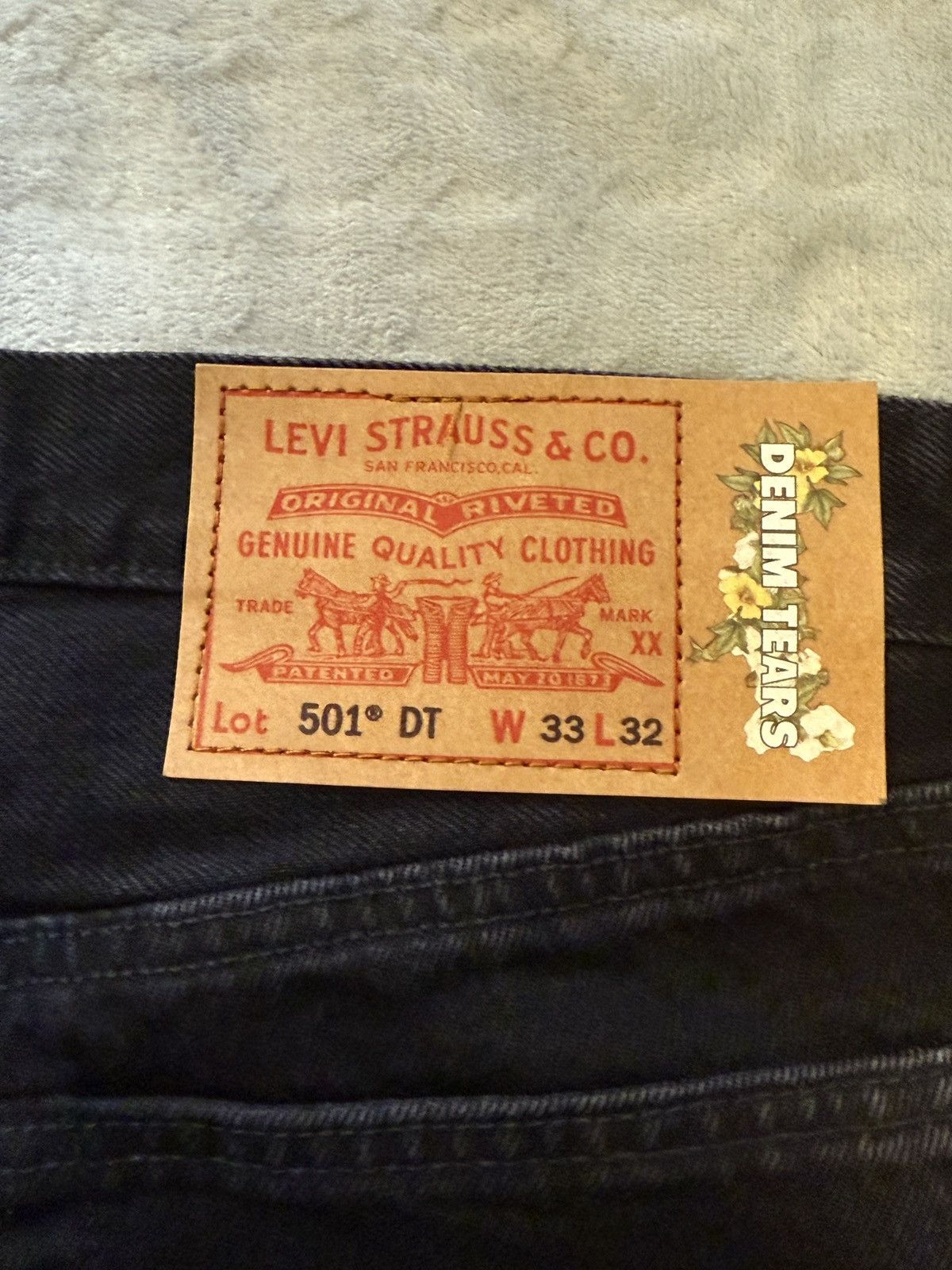 DENIM TEARS Denimtears x Levi’s Jeans Wreath Jeans Size US 33 - 13 Thumbnail