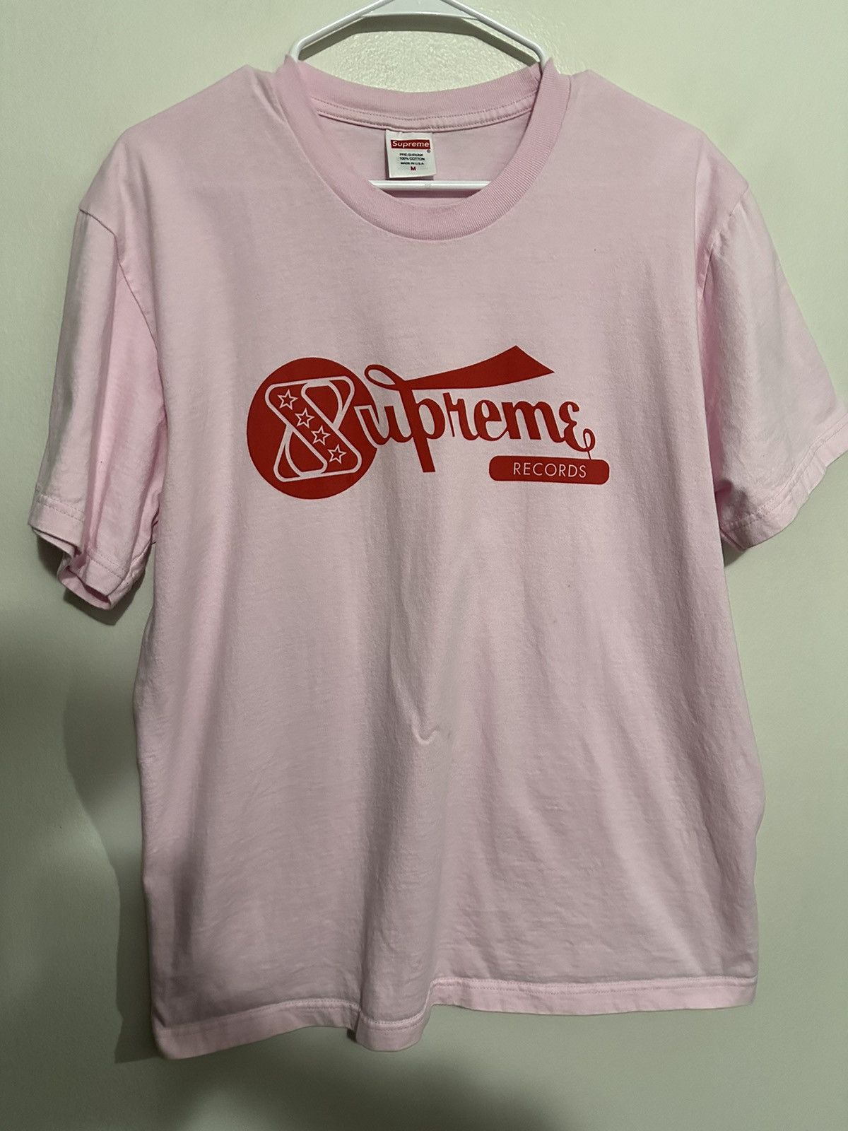 Supreme Supreme Records Tee Size US M / EU 48-50 / 2 - 1 Thumbnail
