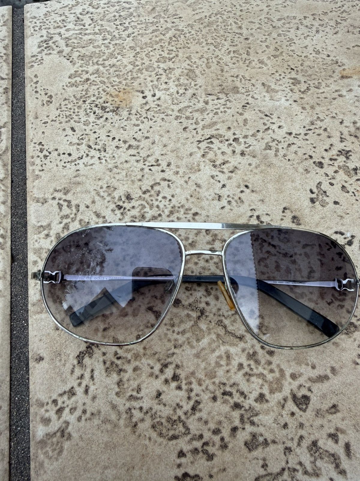 Dolce & Gabbana Dolce&Gabbana Silver Sunglasses DG 488S Size ONE SIZE - 7 Thumbnail