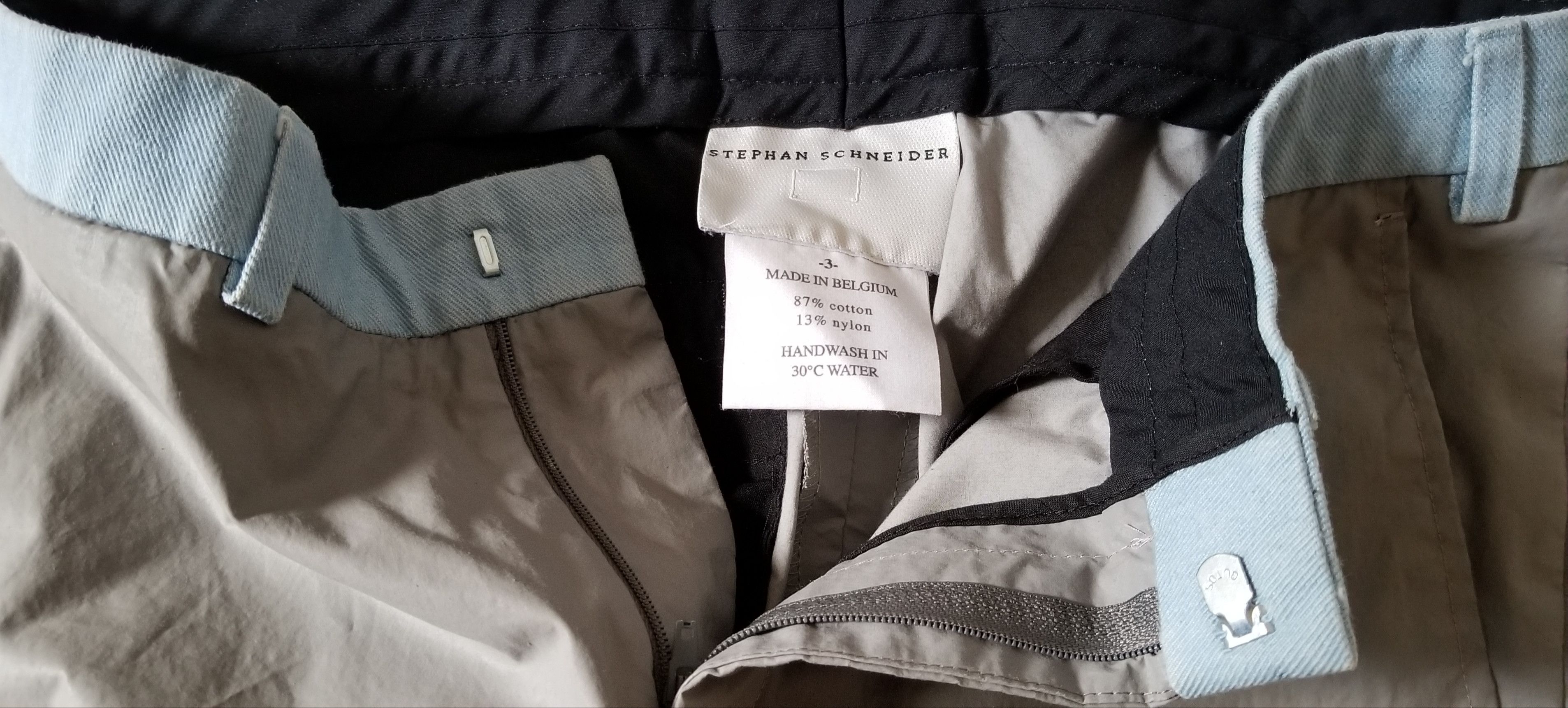 Stephan Schneider Stephan Schneider Grey Paper Slacks Denim Waistband 31 Size US 31 - 7 Thumbnail