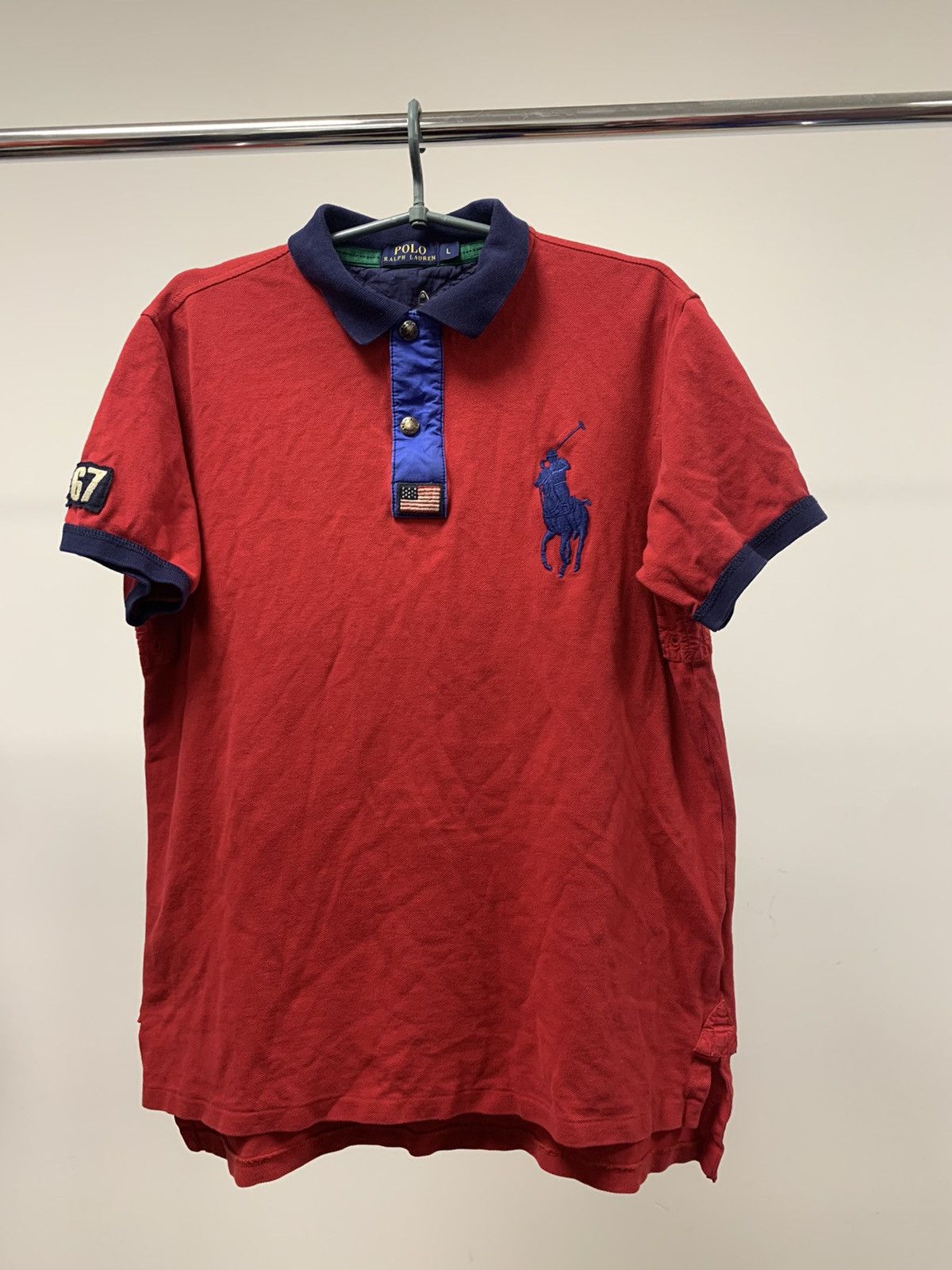 Polo Ralph Lauren × Vintage Polo Ralph Lauren Polo USA Big Pony Chief Keef Style Size US L / EU 52-54 / 3 - 1 Thumbnail