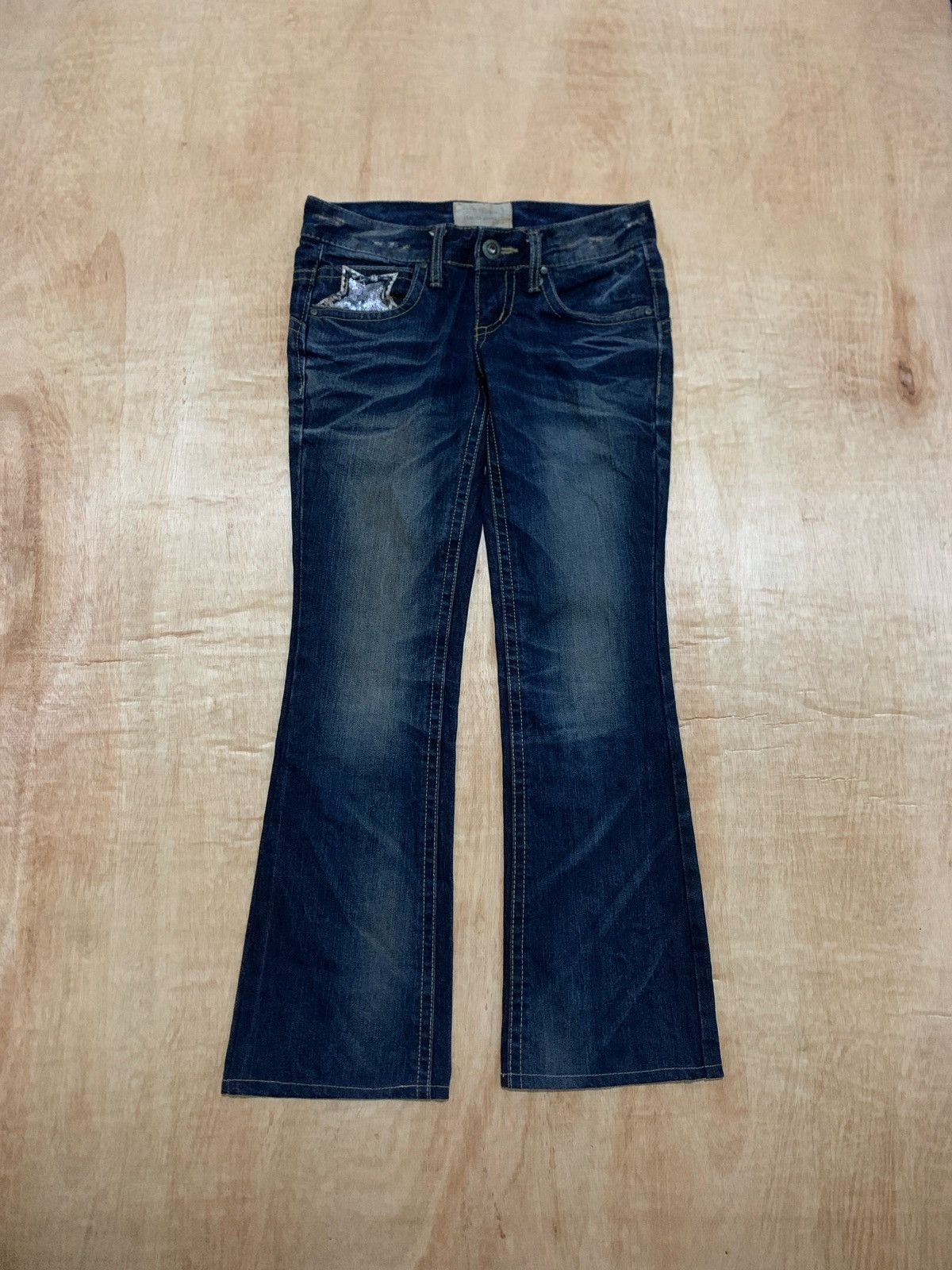 Hysteric Glamour Vintage Lolita By Concert Club Jeans Bootcut Size US 30 / EU 46 - 3 Thumbnail