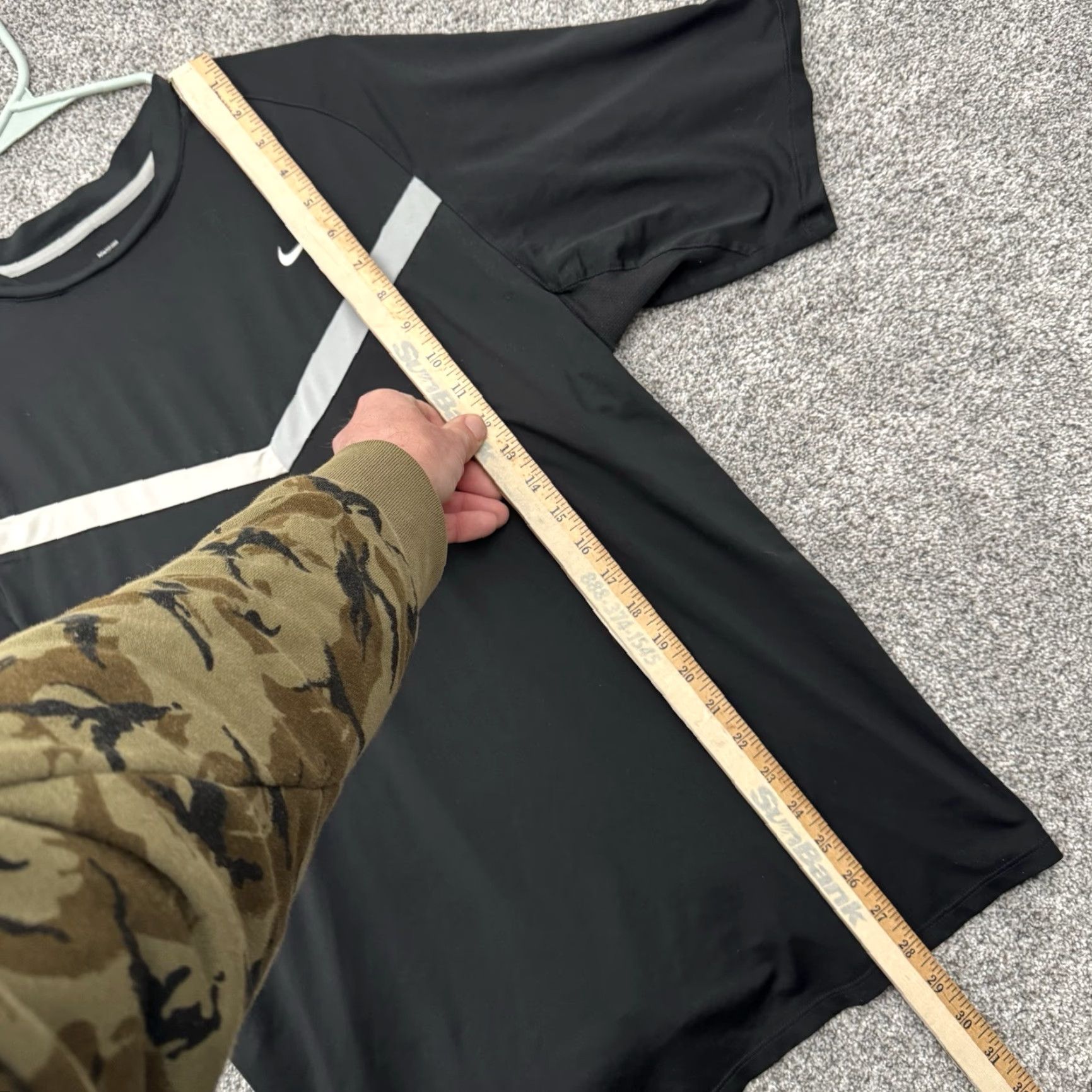 Nike Nike Dri-Fit Shirt Mens Medium Black Athletic Performance Run Gym Streetwear T-Shirt Size US M / EU 48-50 / 2 - 2 Thumbnail