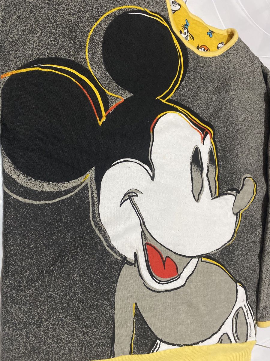 Mickey Unlimited Vintage Mickey Mouse Disney Reversible Fun Padded Yellow Size L / US 10 / IT 46 - 10 Thumbnail