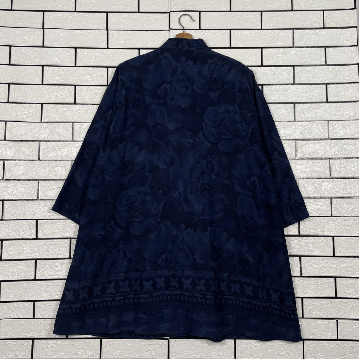 Japanese Brand Villa Estivo Flower Design Overcoat Size M / US 6-8 / IT 42-44 - 8 Thumbnail