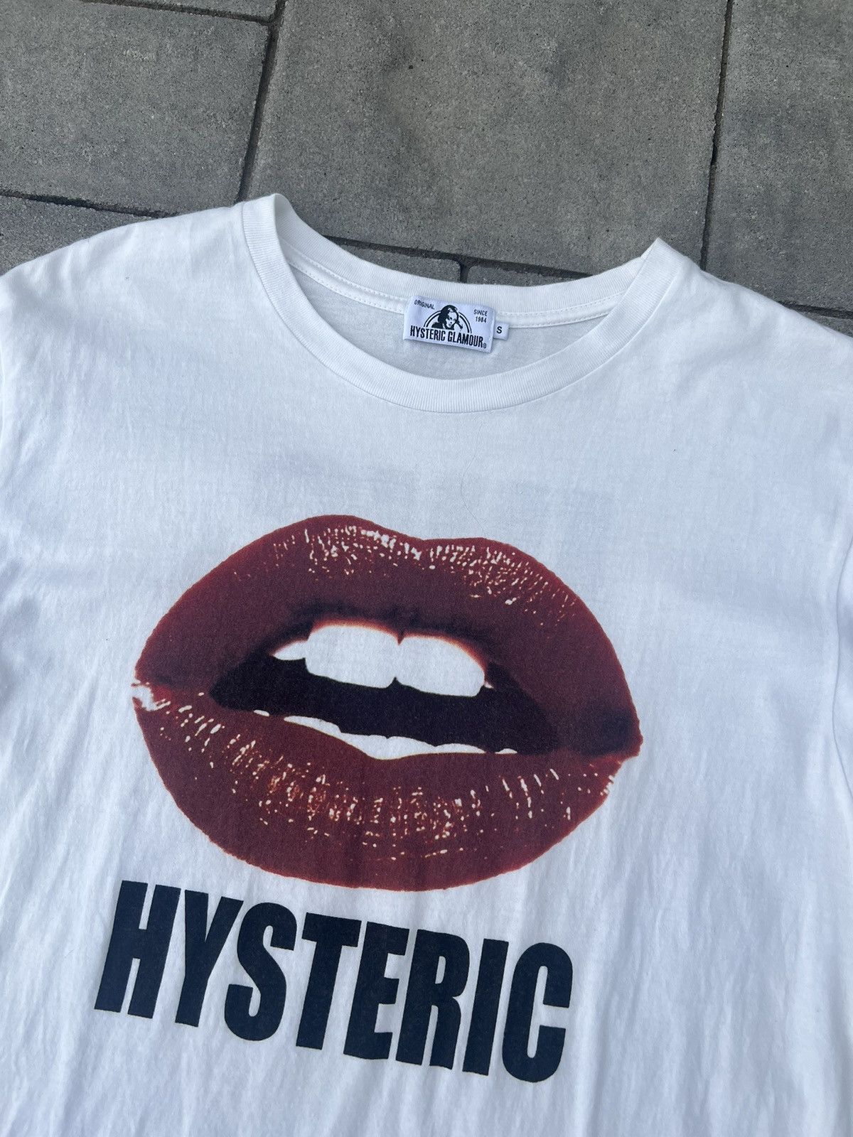 Hysteric Glamour Hysteric Glamour Lips Tee | Grailed