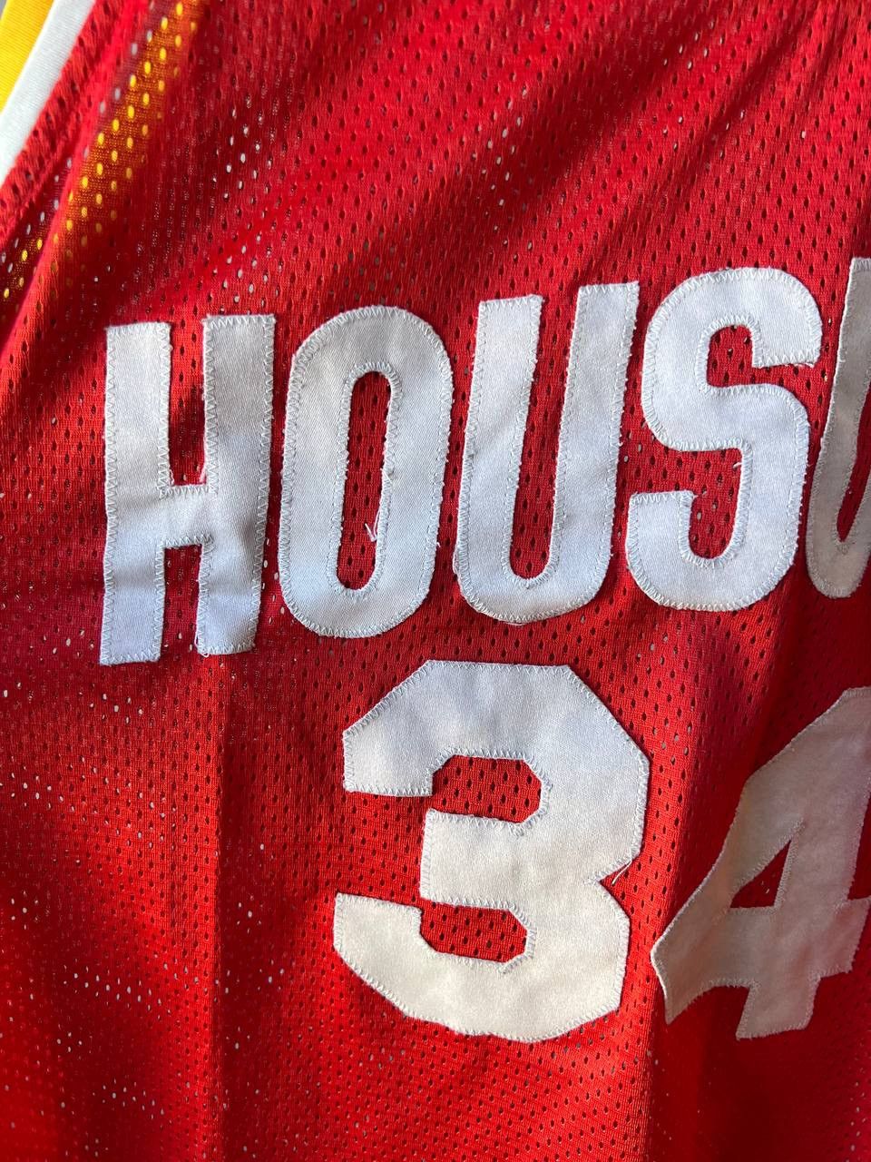 VERY RARE! 1970/80 HOUSTON ROCKETS #34 SPALDING JERSEY SZ S