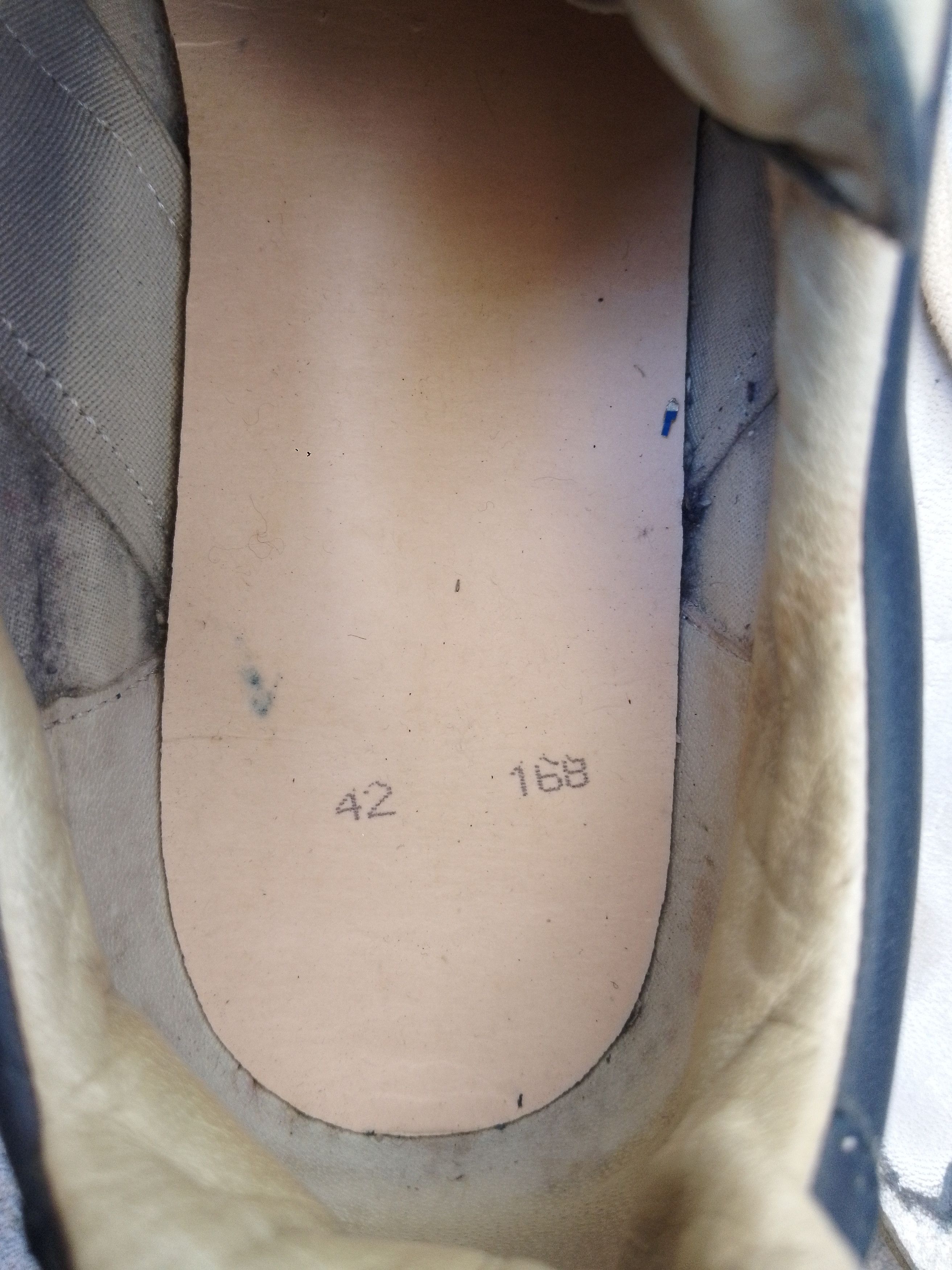 Maison Margiela Maison margiela replica gats leather navy gold sole Size US 9 / EU 42 - 6 Thumbnail