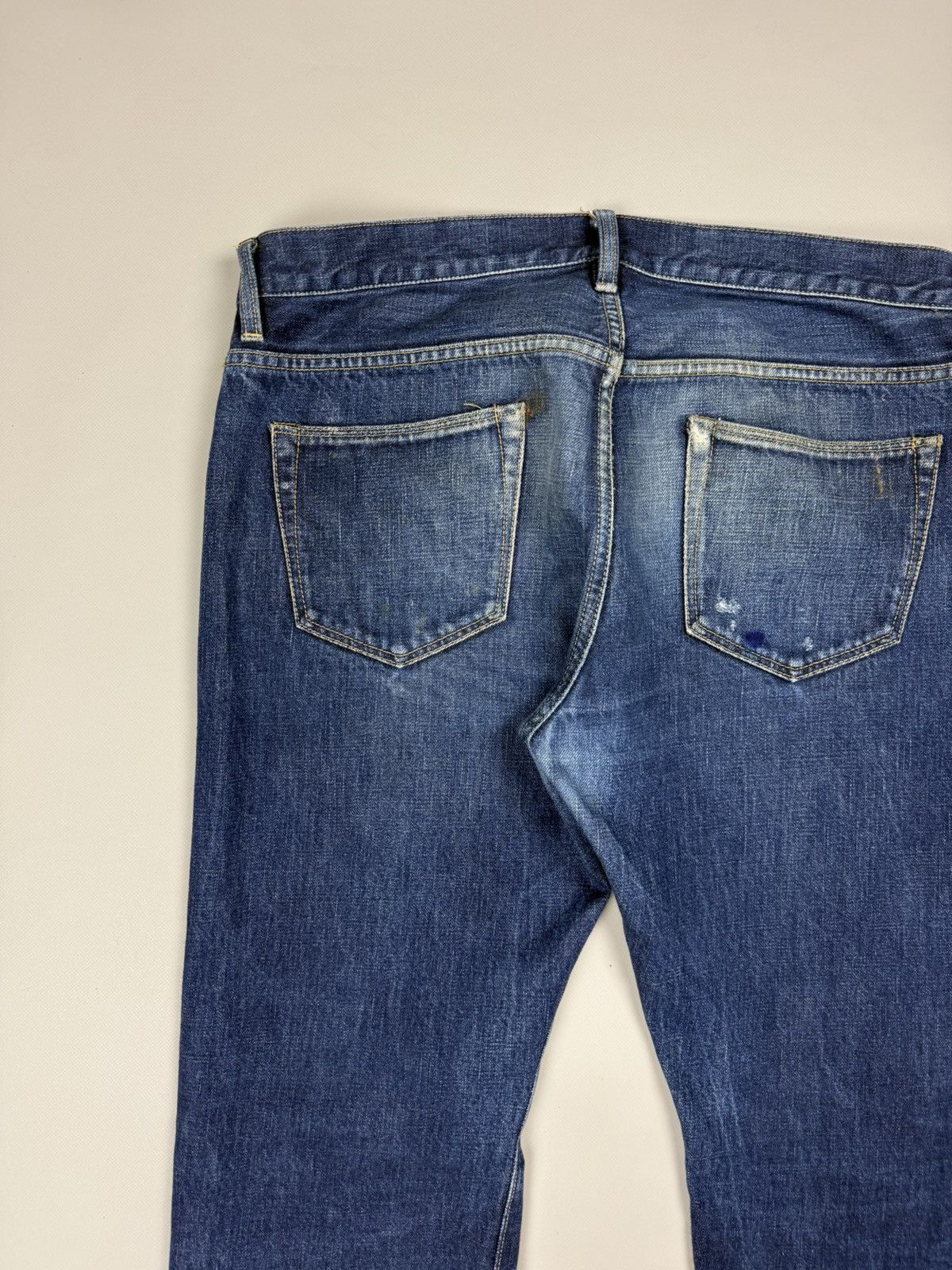 Japanese Brand Japanese Crafted Selvedge Denim Men’s Jeans Size 34 32 Size US 34 / EU 50 - 19 Thumbnail