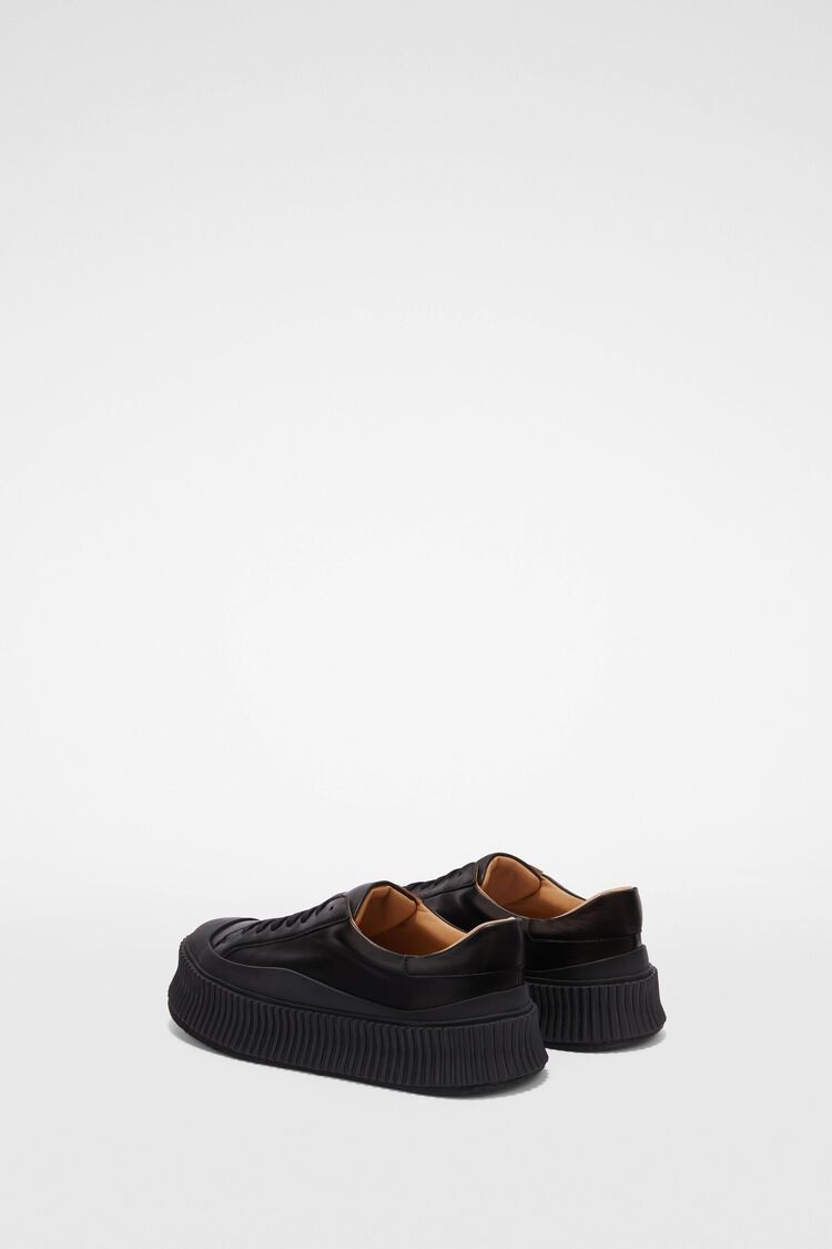 Jil Sander o1loc1c0425 J15WS0002 Low-Top Sneakers in Black Size US 9 / IT 39 - 4 Thumbnail