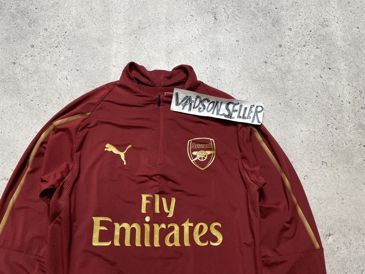 Puma Training Jacket 1/4 Zip Puma FC Arsenal Fly Emirates Y2K Size US S / EU 44-46 / 1 - 5 Thumbnail