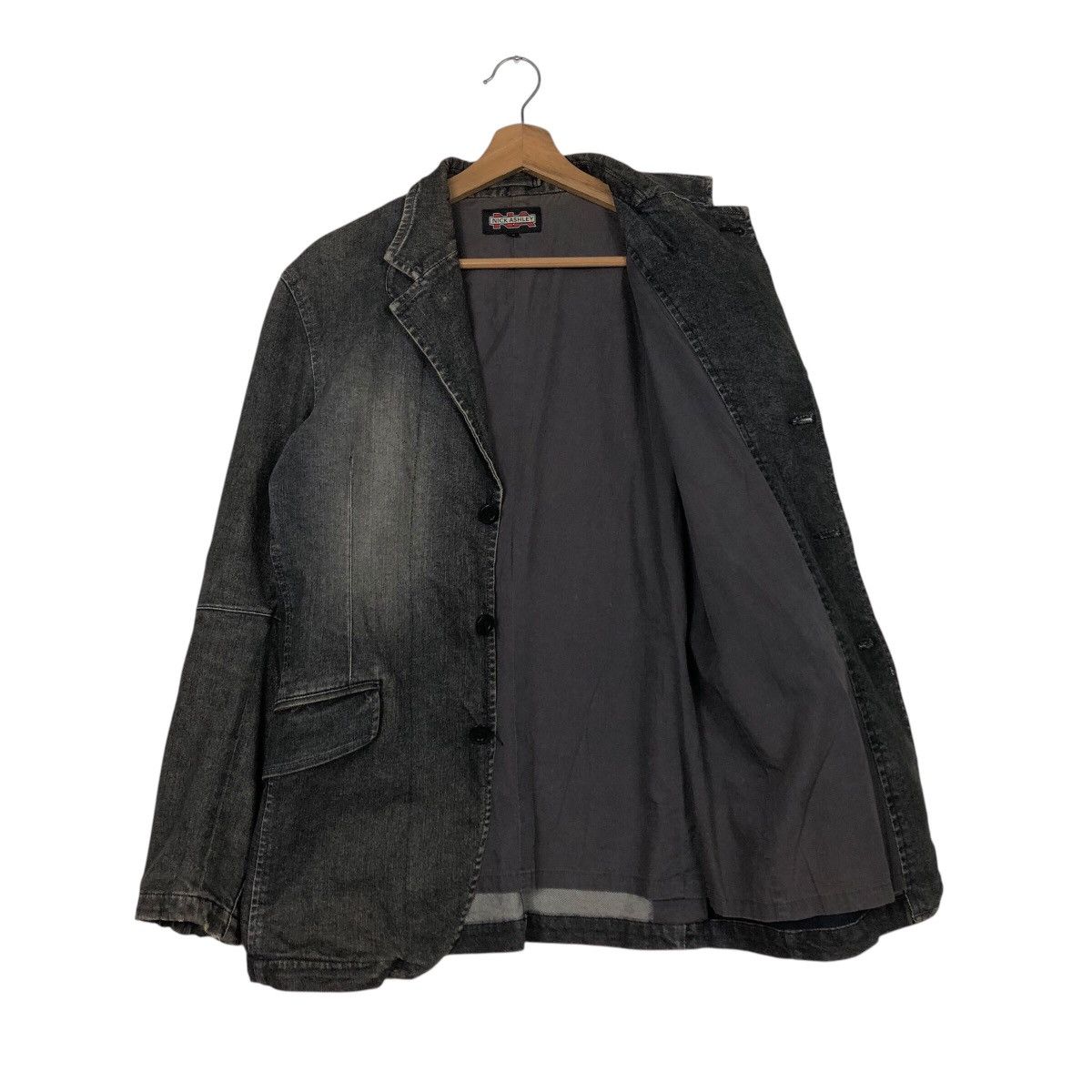 Japanese Brand 📌Vintage Chore Work Denim Jacket Nick Ashley Size US S / EU 44-46 / 1 - 12 Thumbnail