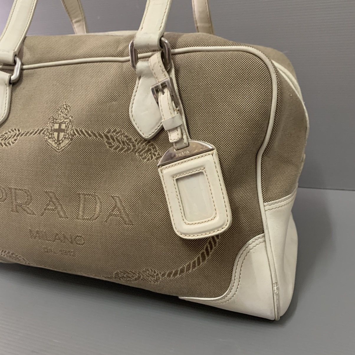 Prada Prada Canvas Shoulder Bag Size ONE SIZE - 5 Thumbnail