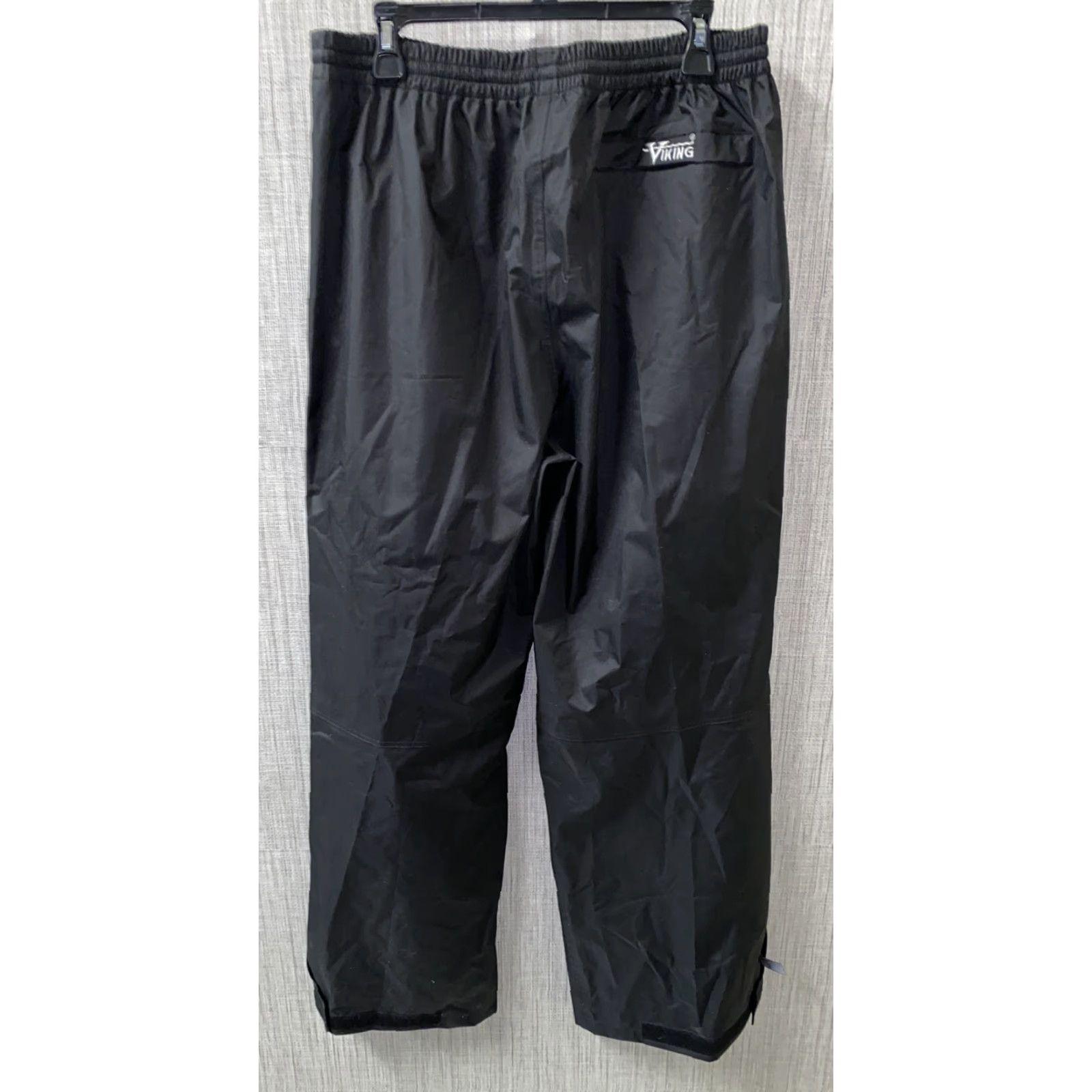 Vintage Viking Torrent Men Black Polyester Warm Up Pants XL Size Regular Inseam 31 in Casual Pants Activewear Drawstring Viking Theme Size US 36 / EU 52 - 4 Thumbnail