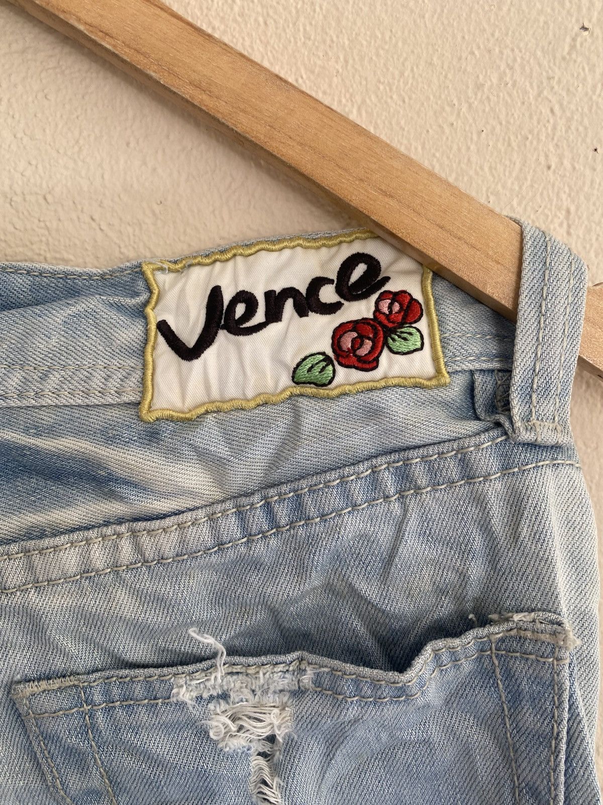 Japanese Brand Vence Distressed Jeans Size US 29 - 8 Thumbnail