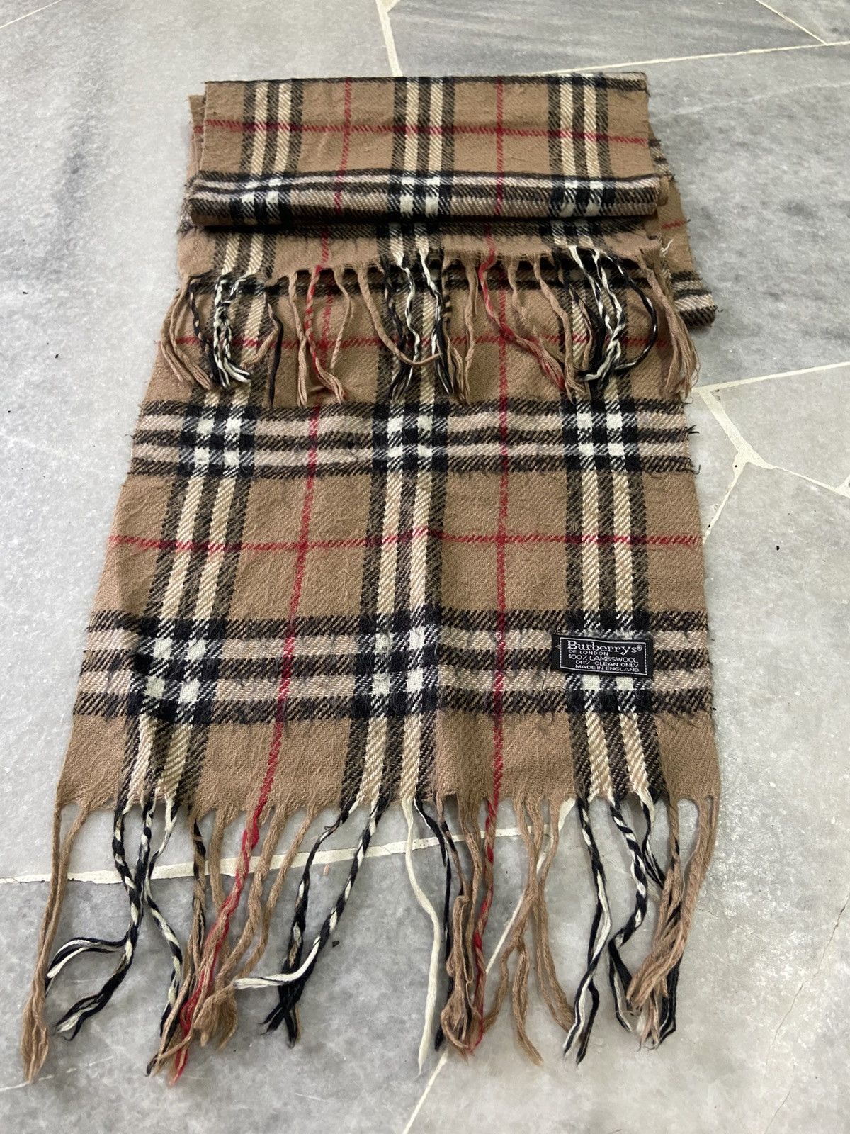 Burberry Burberry London Muffler Scarf Size ONE SIZE - 3 Thumbnail