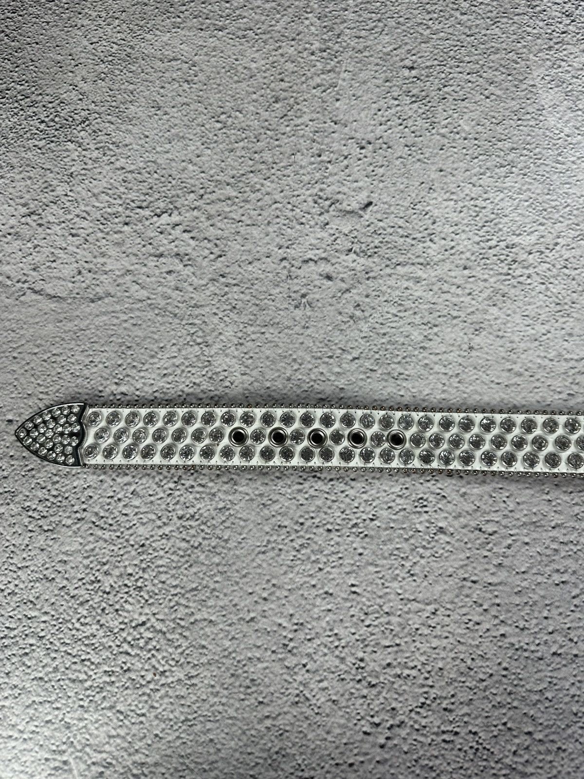 Hysteric Glamour Crazy Rhinestones Y2K Glamour Belt SK8 B.B Simons Style Size ONE SIZE - 6 Thumbnail