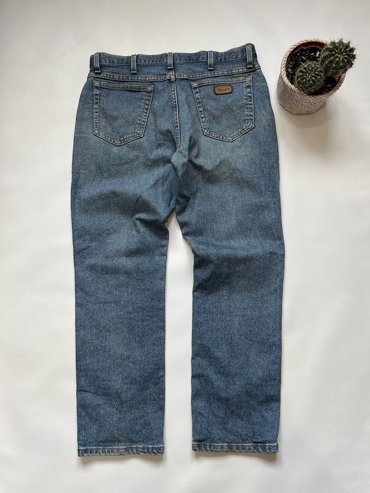 Wrangler Crazy vintage 90’s baggy wrangler denim jeans carhartt Size US 36 / EU 52 - 1 Thumbnail