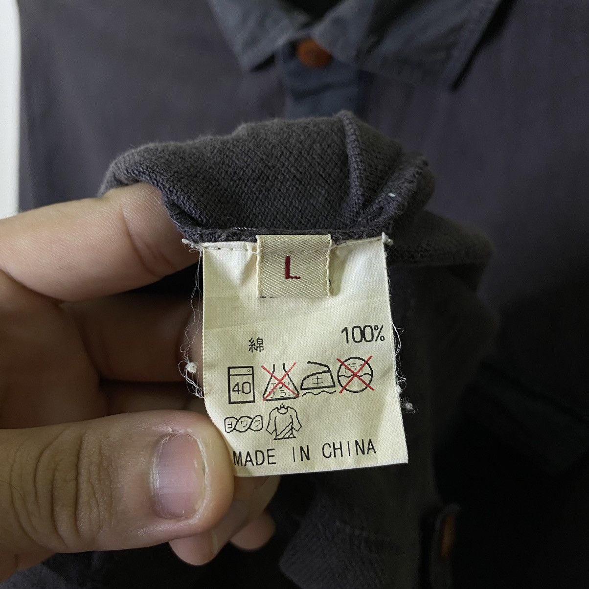 Baracuta Baracuta England Single Pocket Faded Black Polo Tee Size US M / EU 48-50 / 2 - 4 Thumbnail