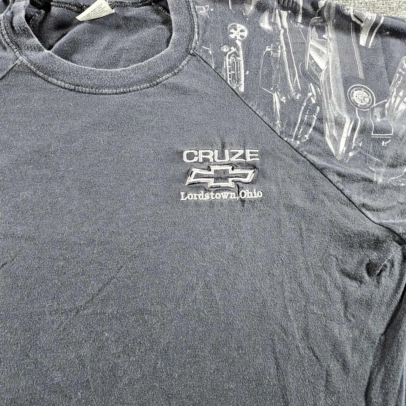 Alife Life Shirt Mens M Gray Chevrolet Cruze Lordstown Ohio Auto Graphic Tee Size US M / EU 48-50 / 2 - 3 Thumbnail