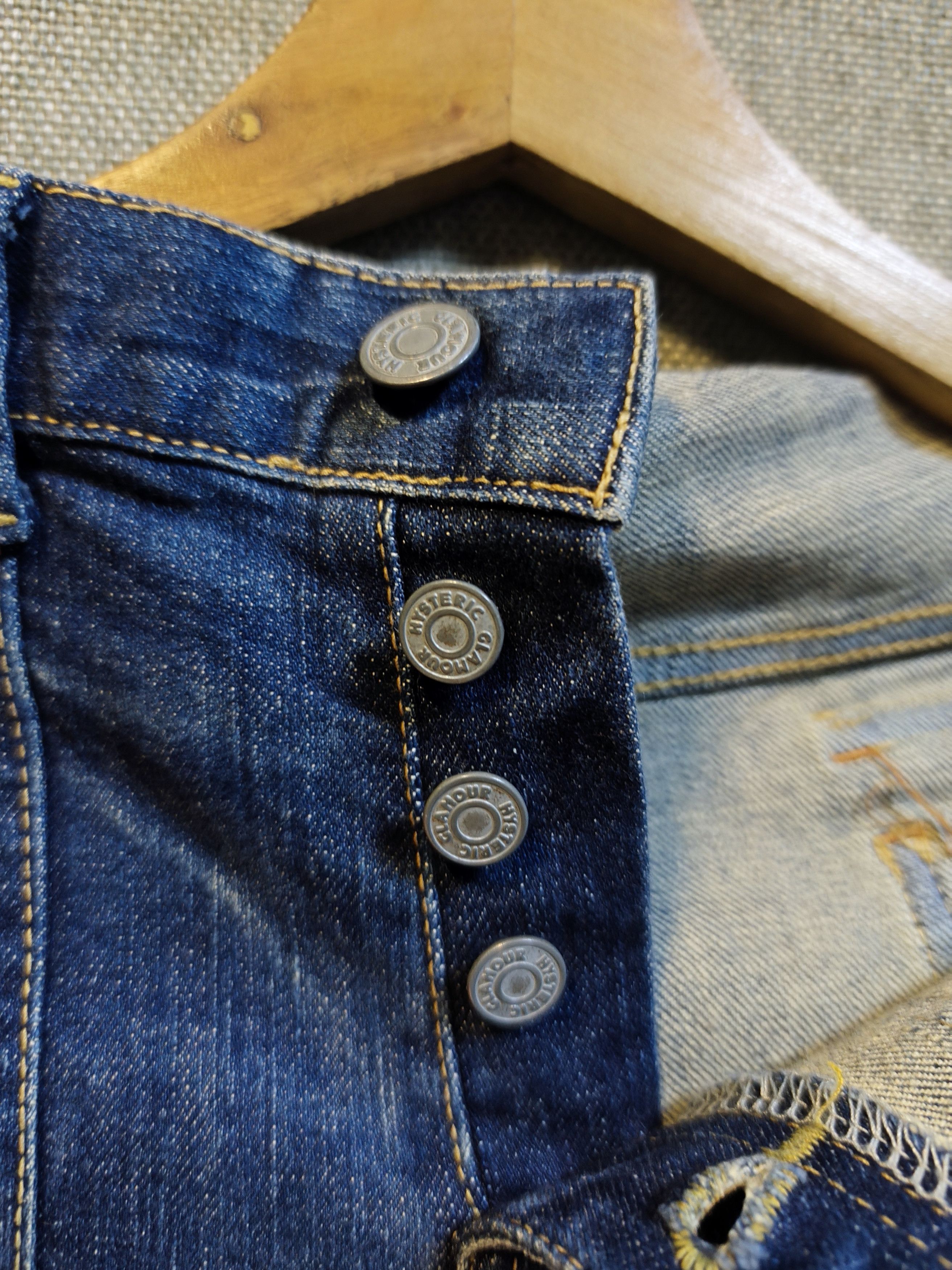 Hysteric Glamour Hysteric Glamour Bush Pants Indigo Flare Jeans Denim Size US 31 - 9 Thumbnail