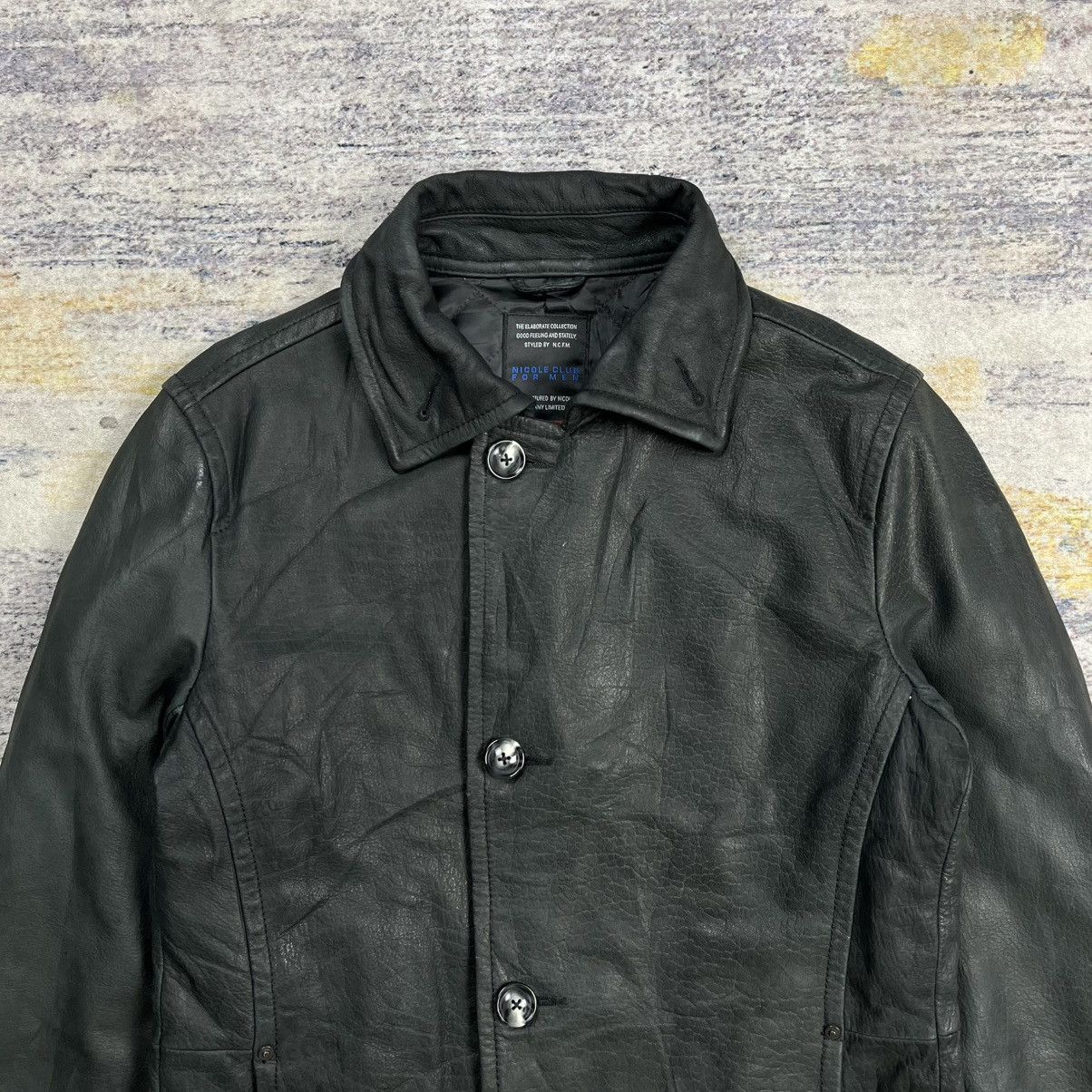 Tornado Mart Nicole Club For Men avant garde thinsulate leather jacket Size US M / EU 48-50 / 2 - 4 Thumbnail
